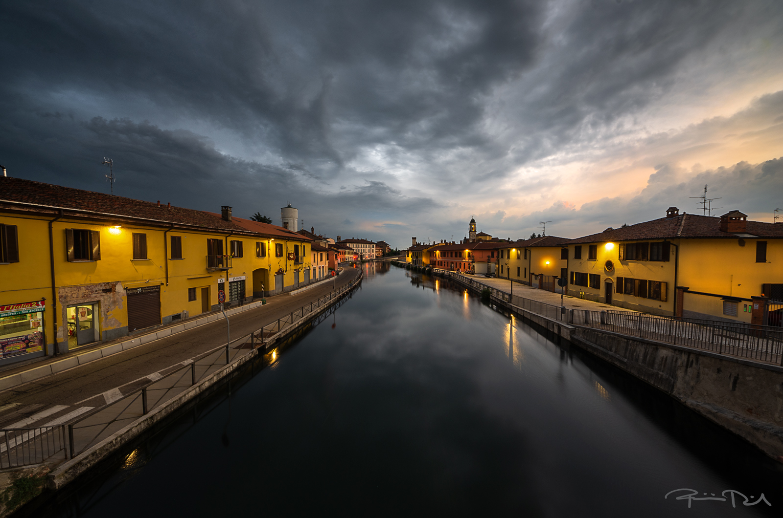 Sunset on the Great Ship - MILAN