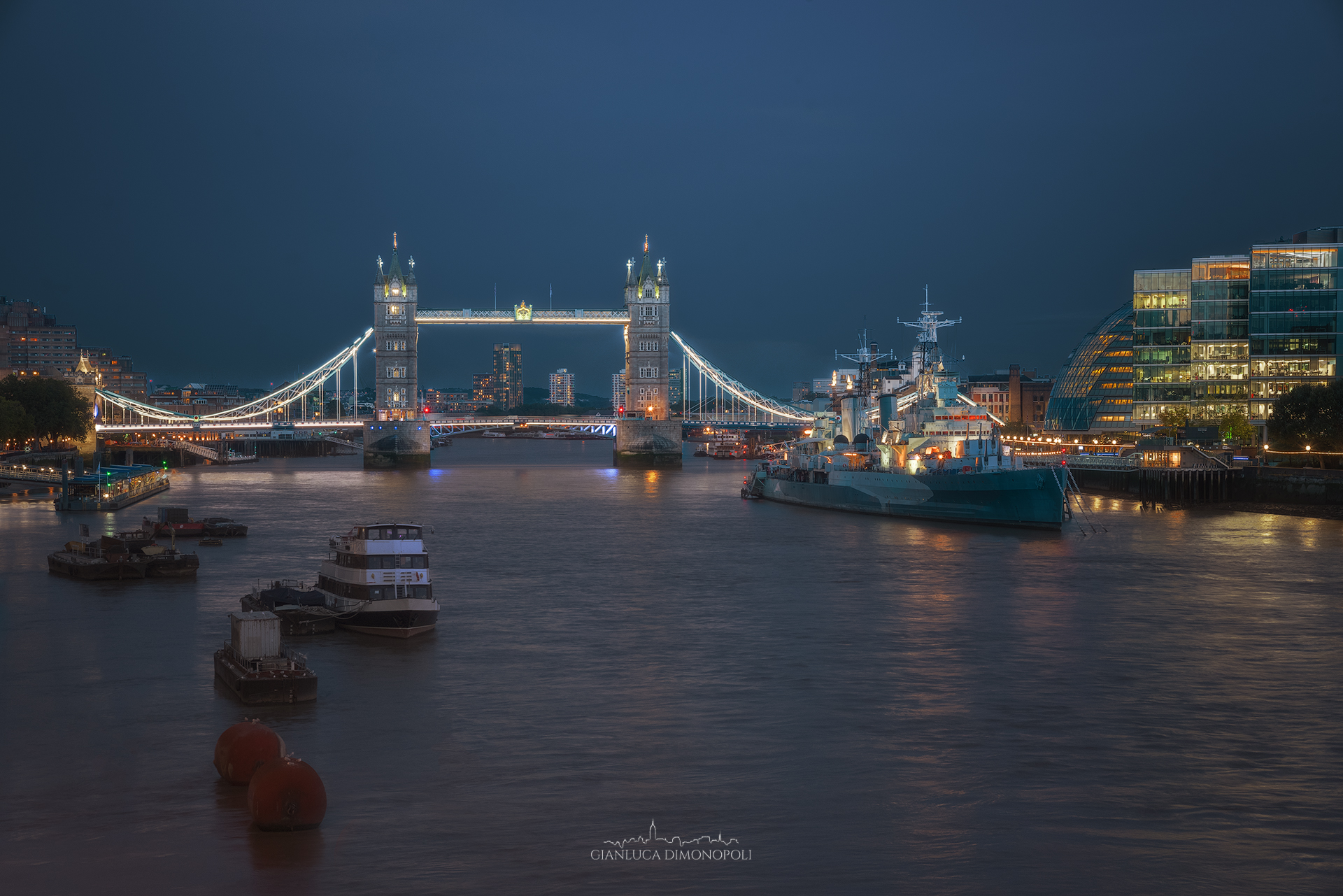 The Tower Bridge @ Blue Hour