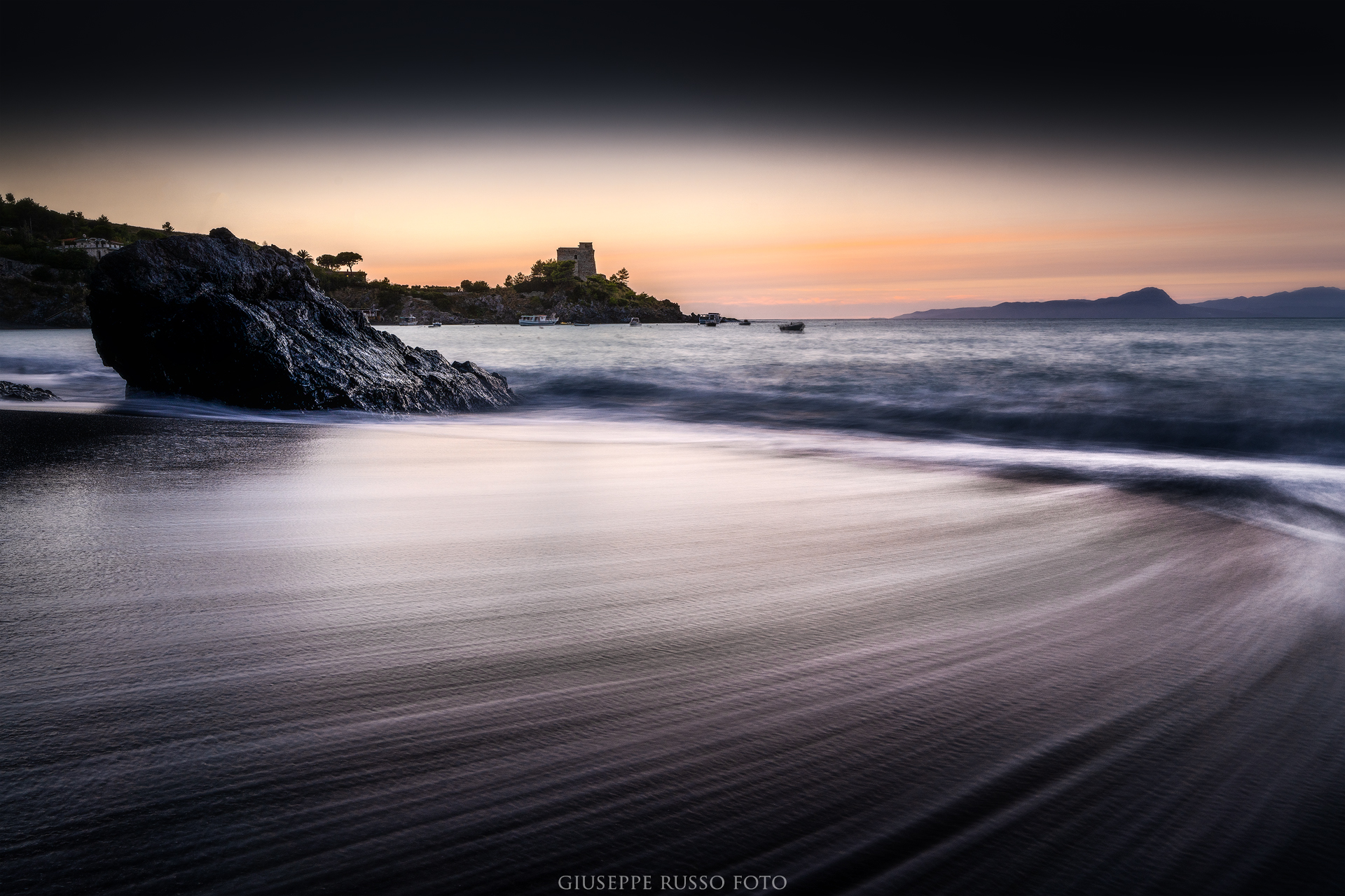 Sunsets drawn by light - St. Nicholas Arcella