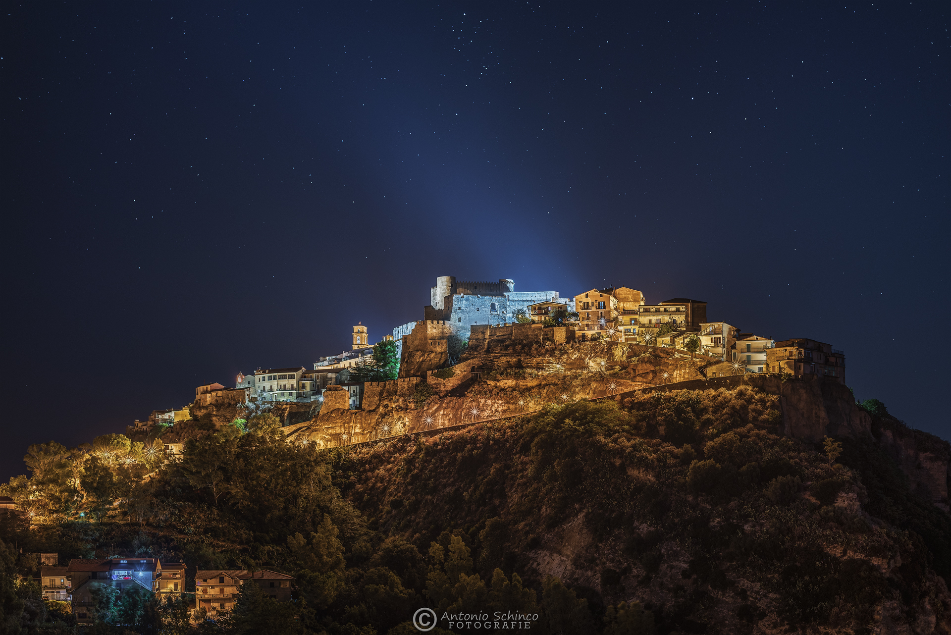 Santa Severina By Night