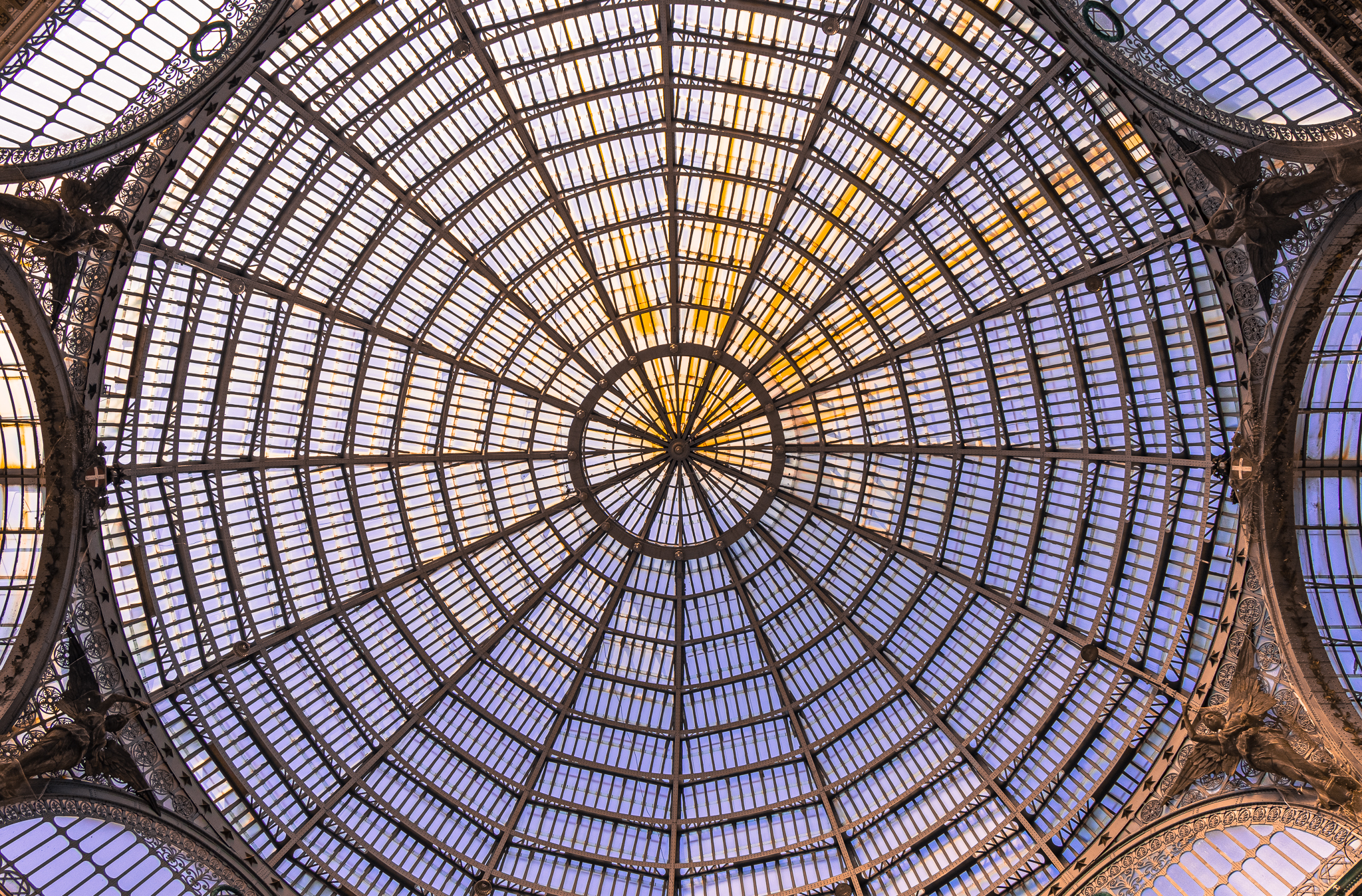 Cupola galleria Umberto I Napoli