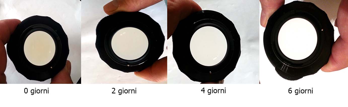 Trattamento Takumar 50 con luce led