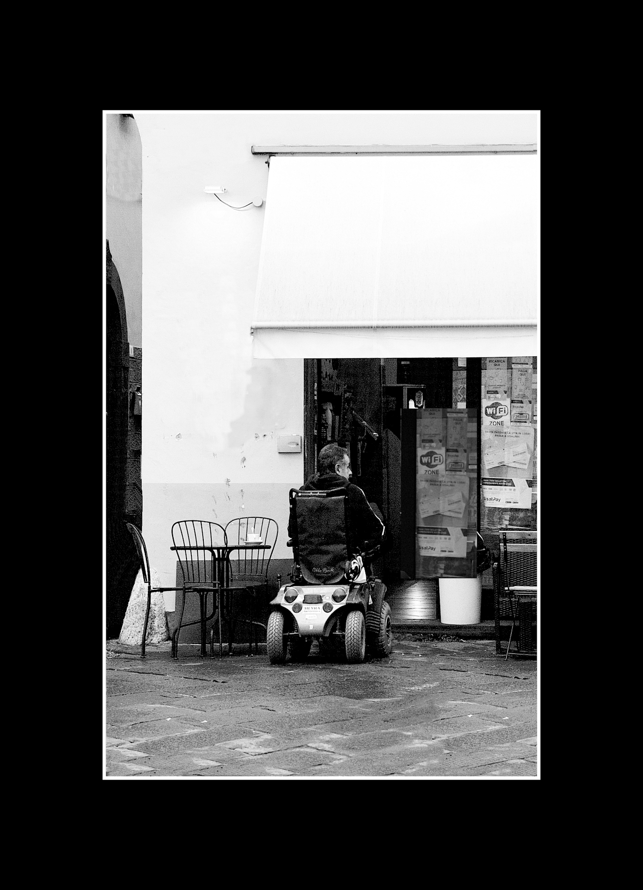 Io non posso entrare!