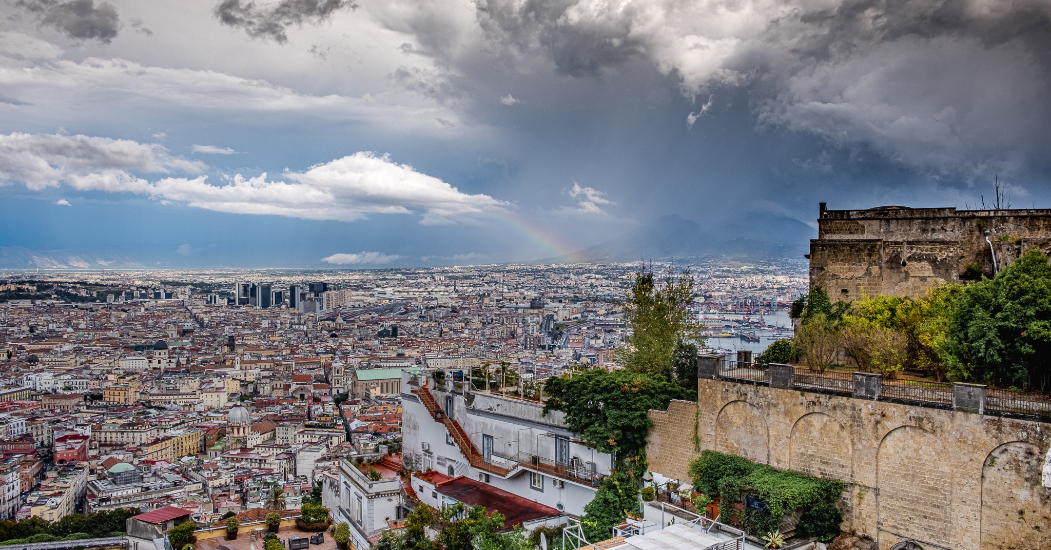 Napoli dall'alto