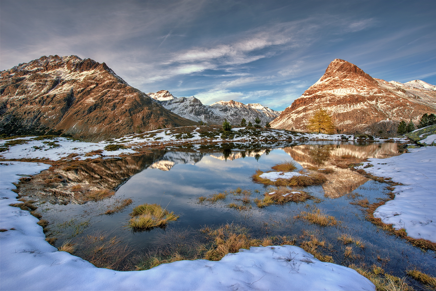 Una spruzzata di neve