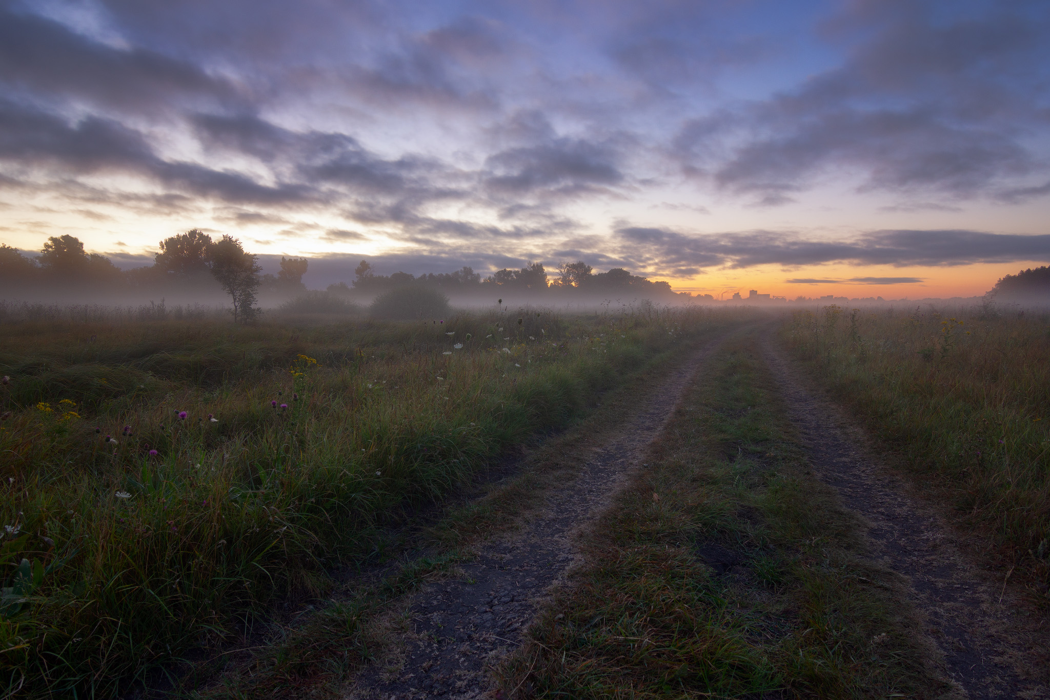 Before sunrise