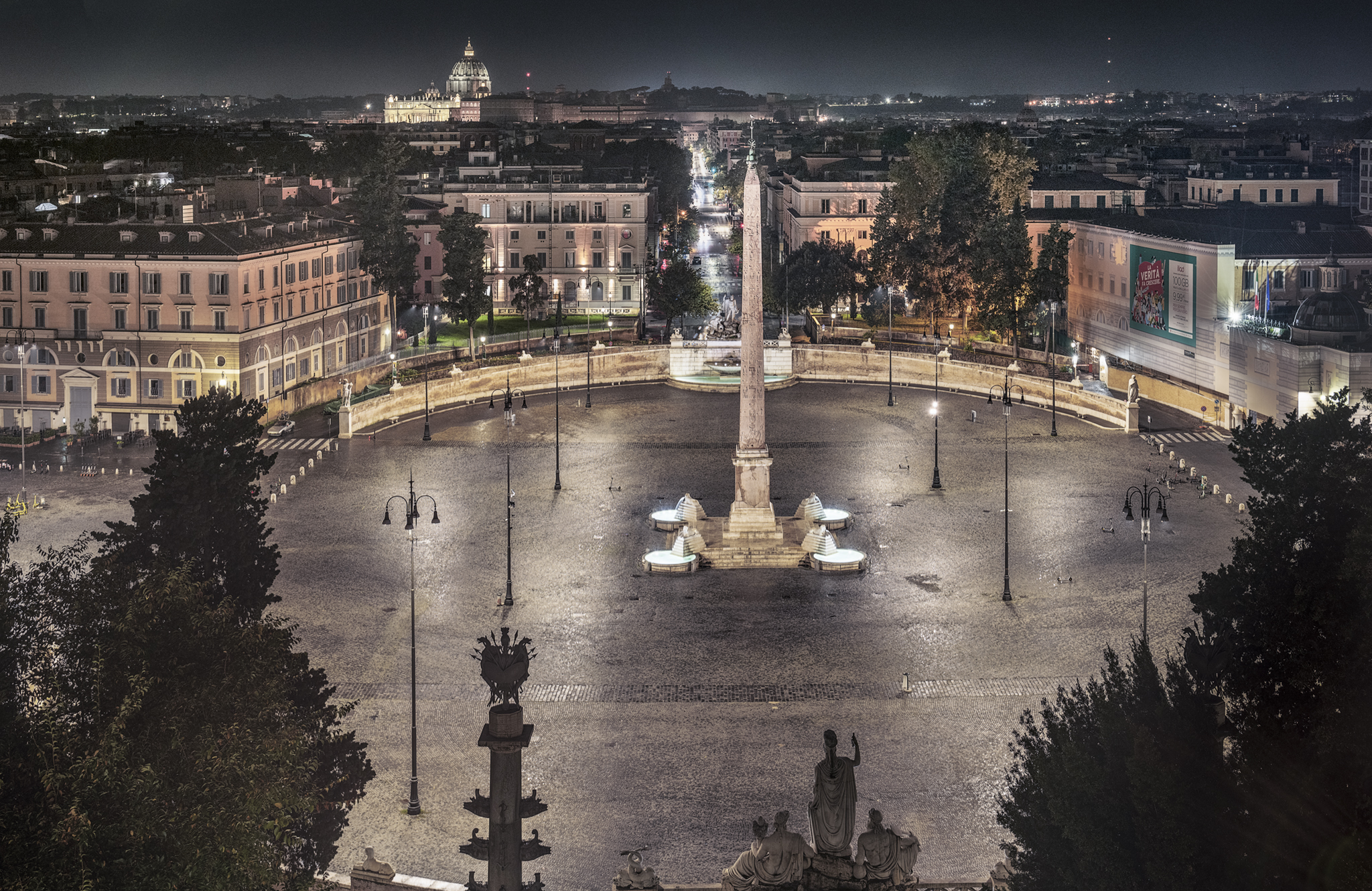 On a simple rainy day, new lighting