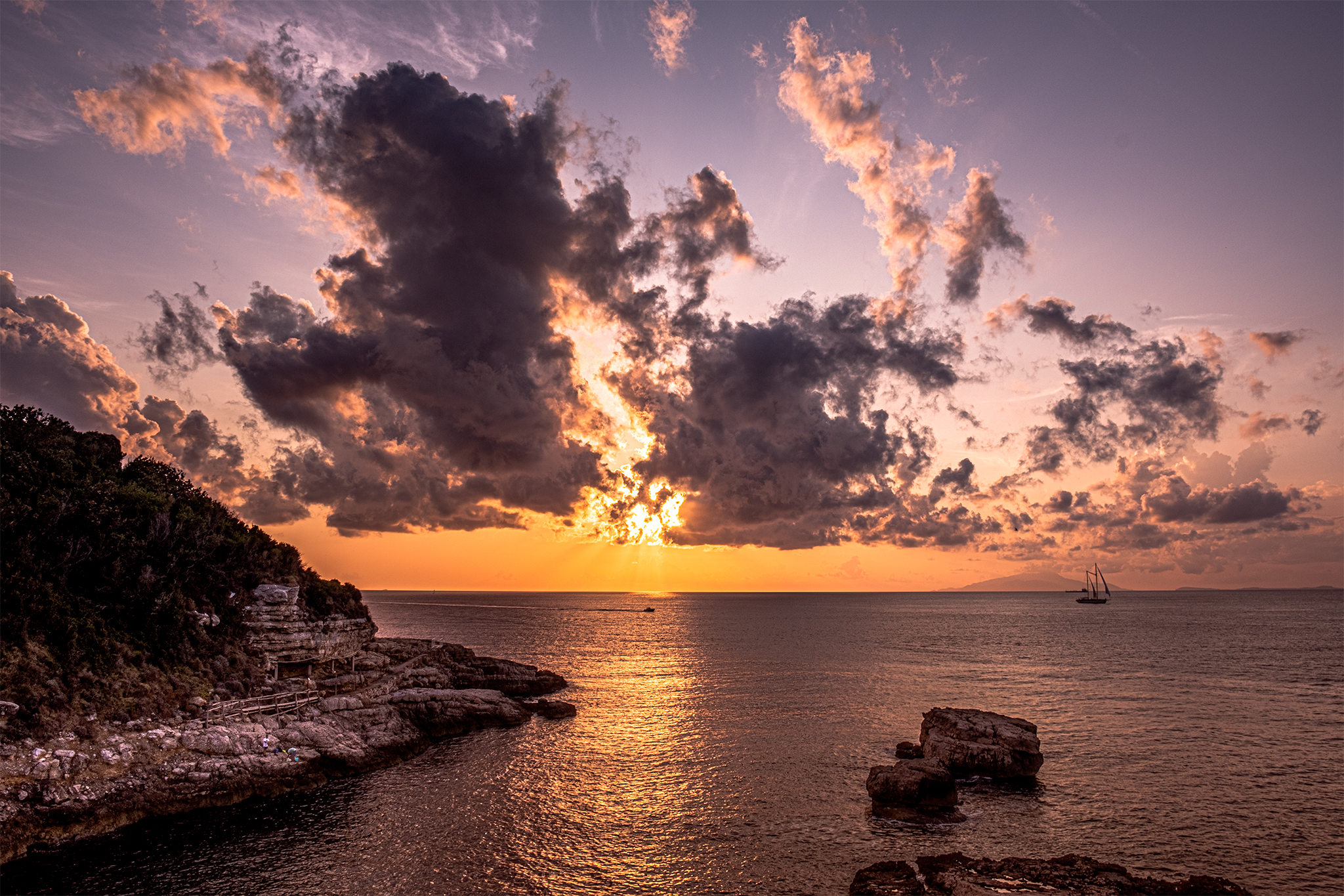 Tramonto Bagni Regina Giovanna