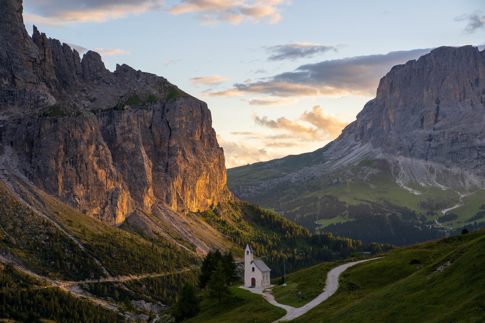 Ultime luci della giornata
