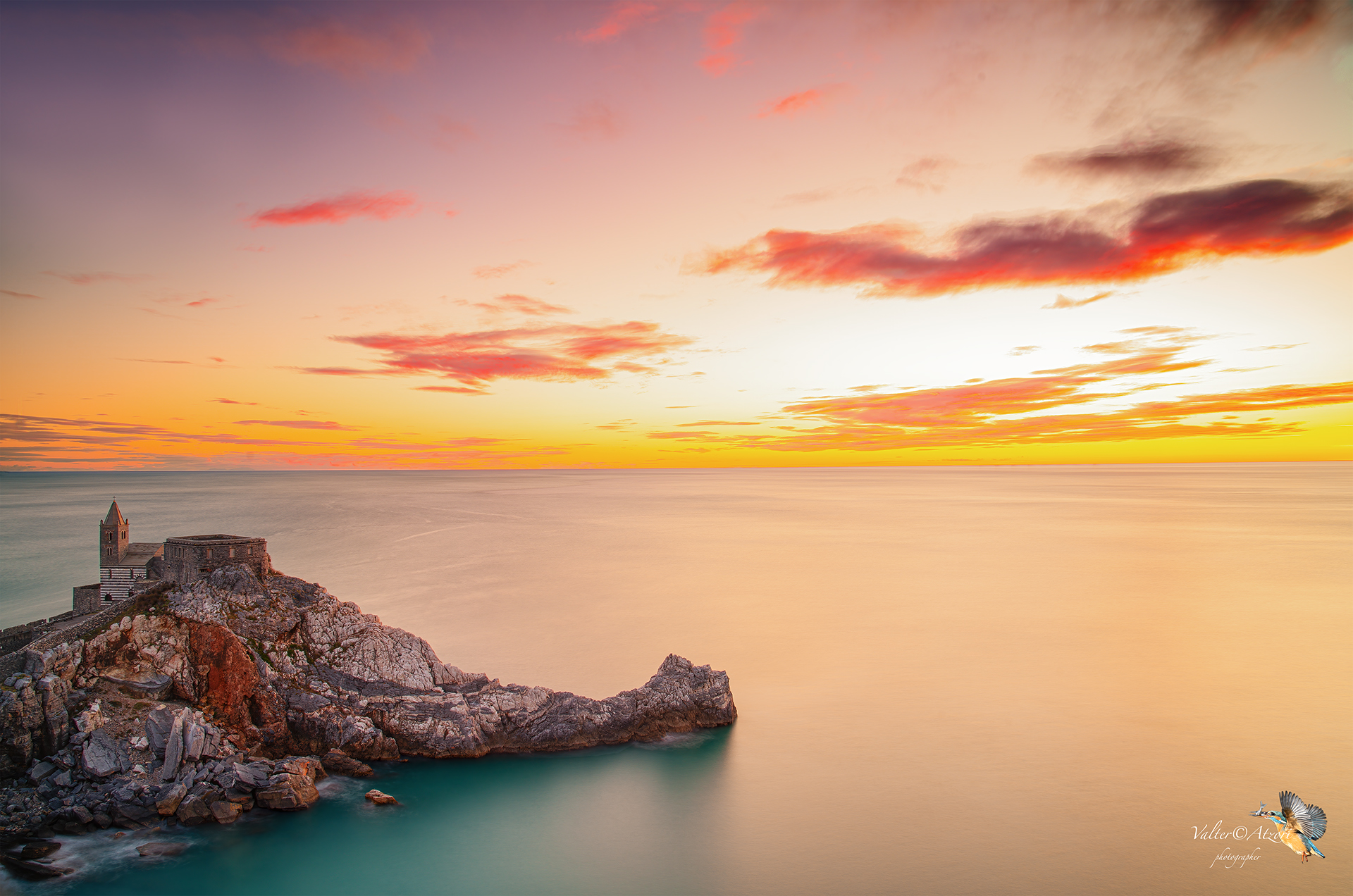 Sunset in Portovenere