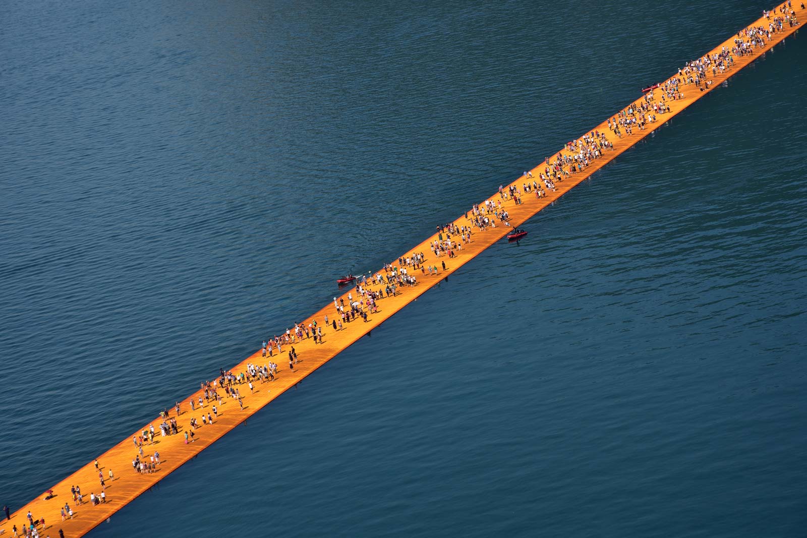 2016-magia delle passerelle di Christo-6