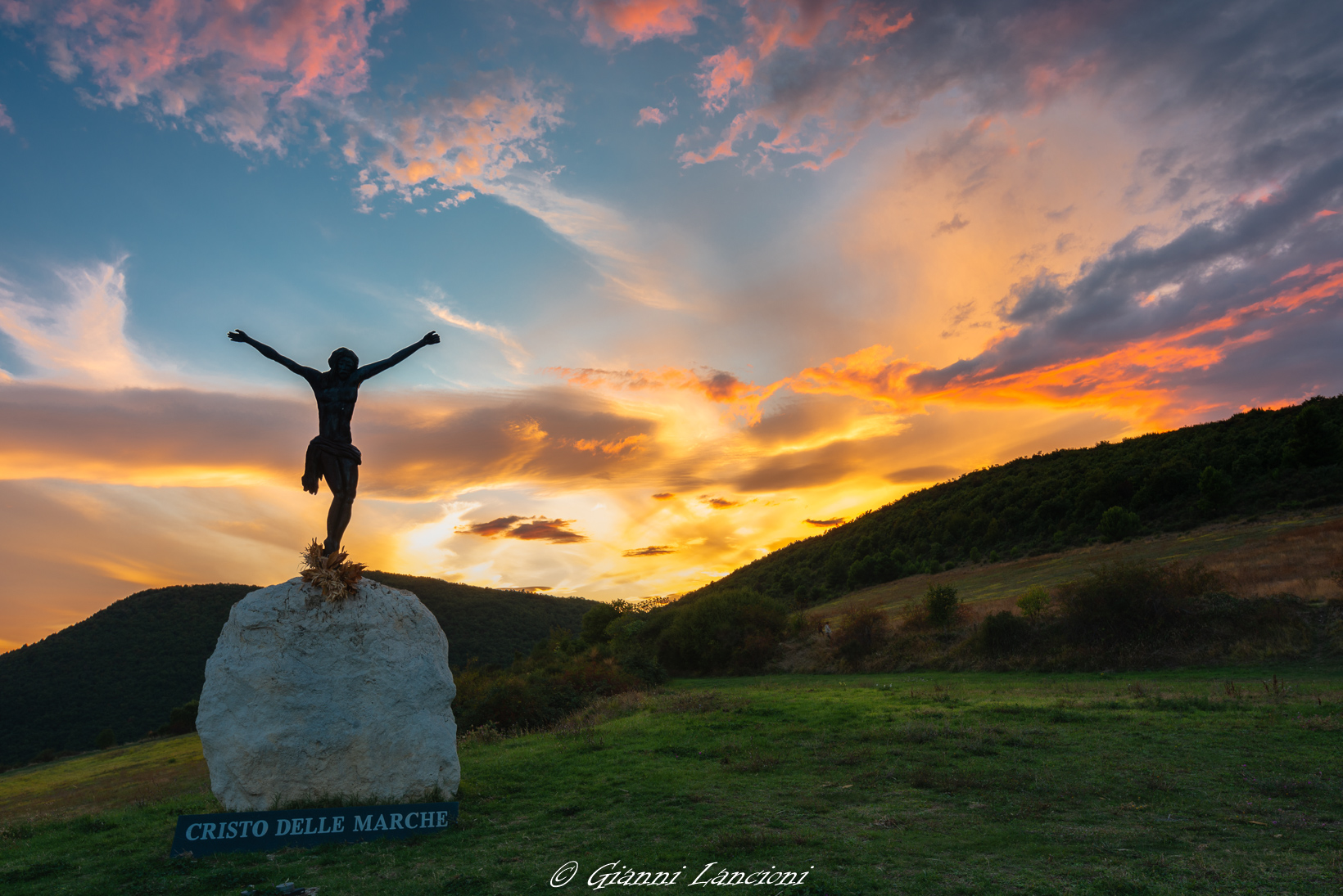 Sunset al Cristo delle Marche