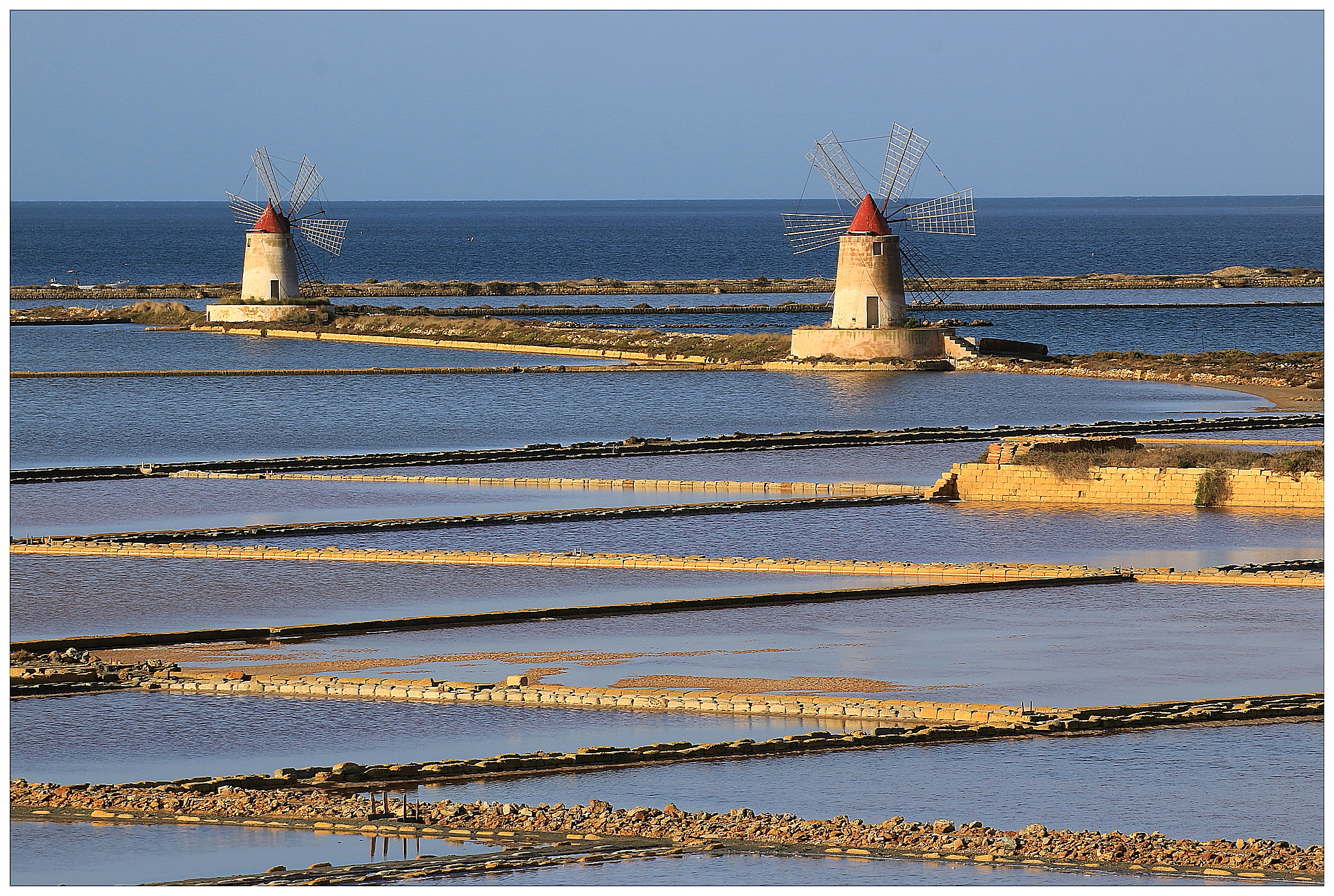 La salina e i suoi mulini
