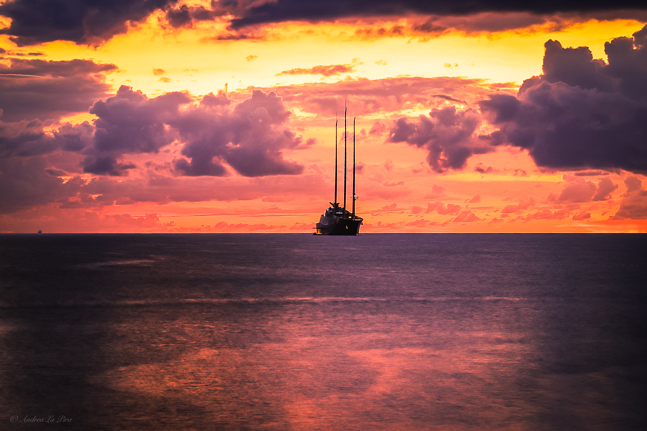 Unconventional sunset