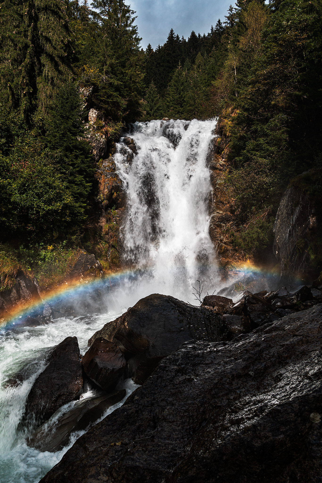 Cascata arcobaleno