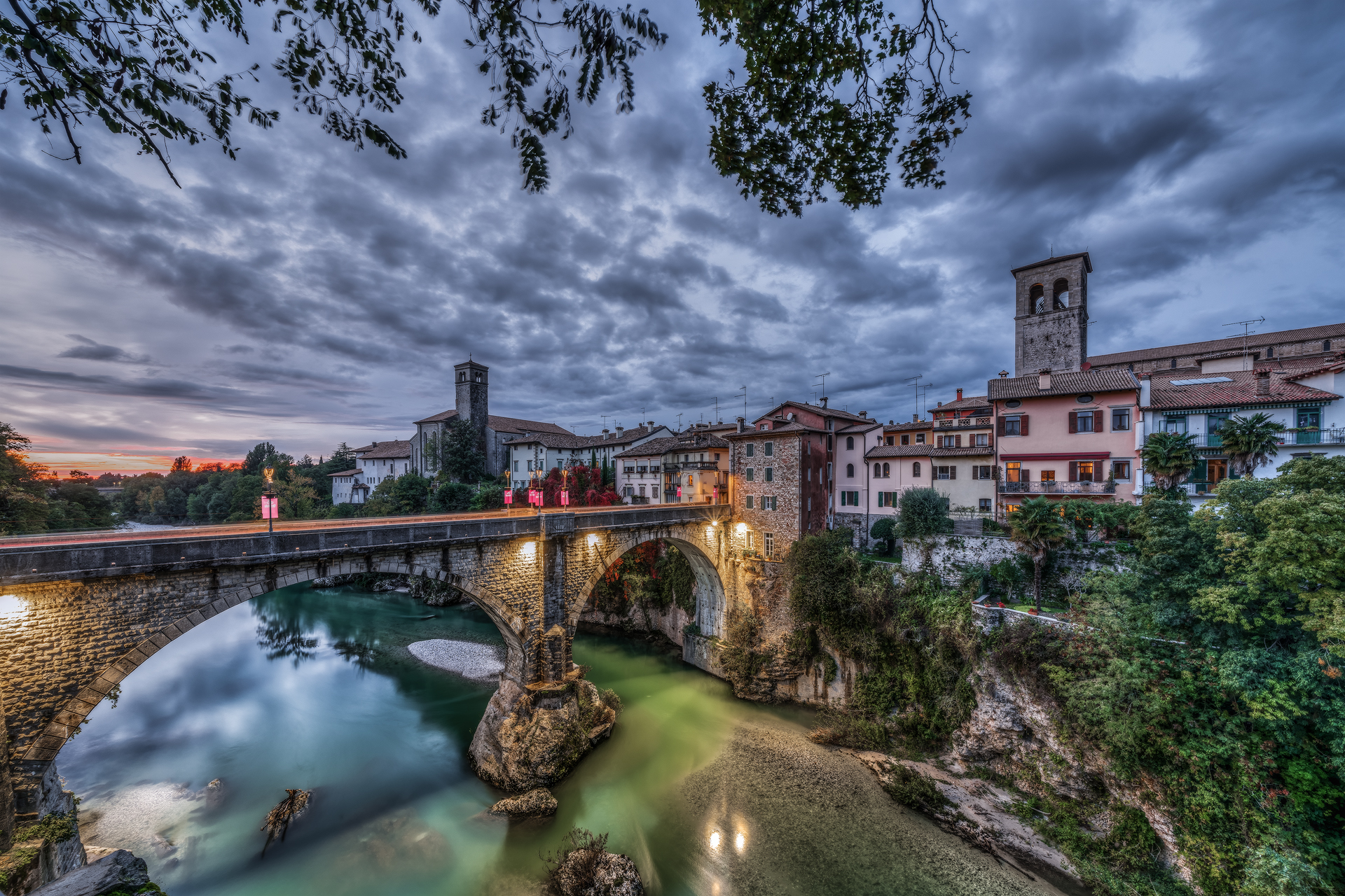 Cividale at blue hour
