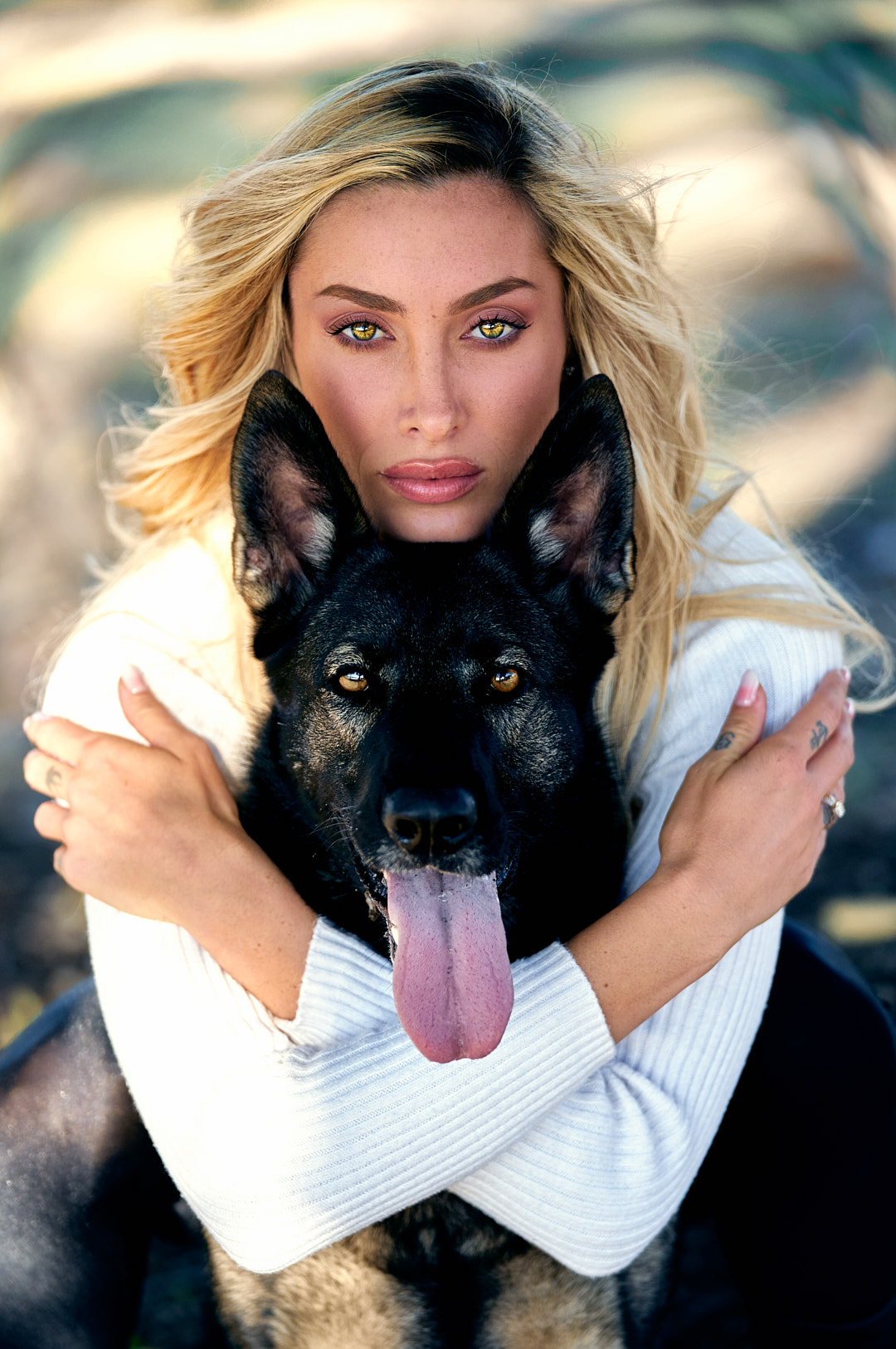 Half woman half wolf