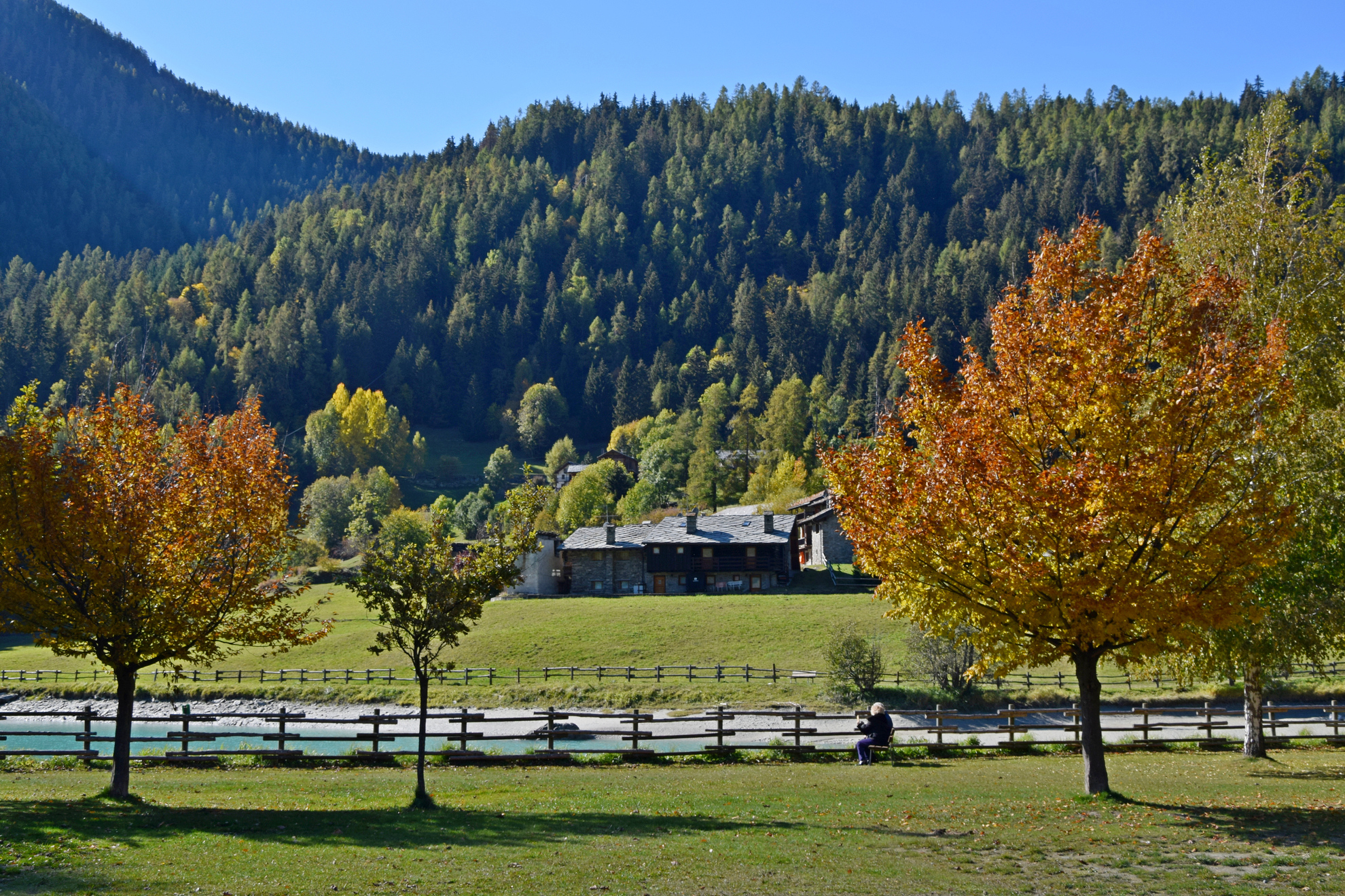 Lake Brusson Valled'Aosta