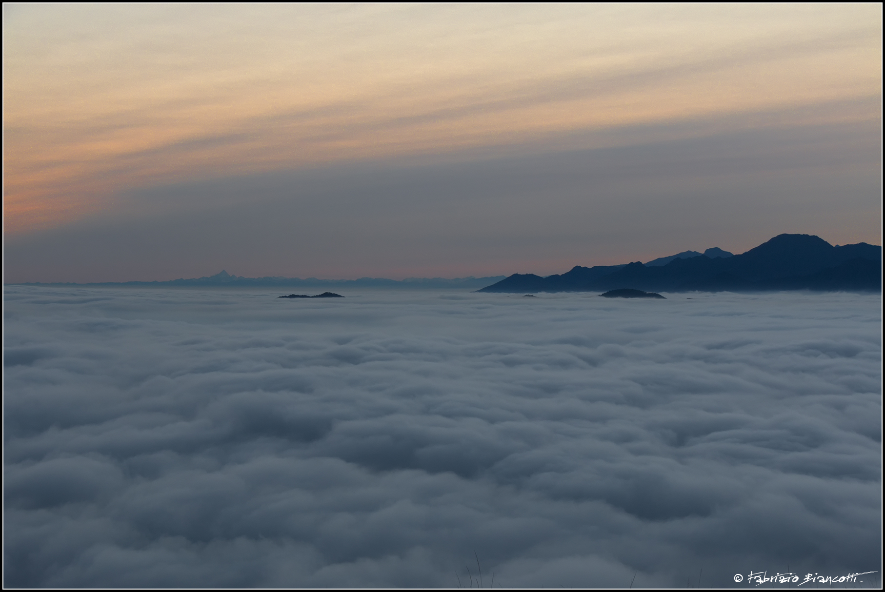 Above the turbulence