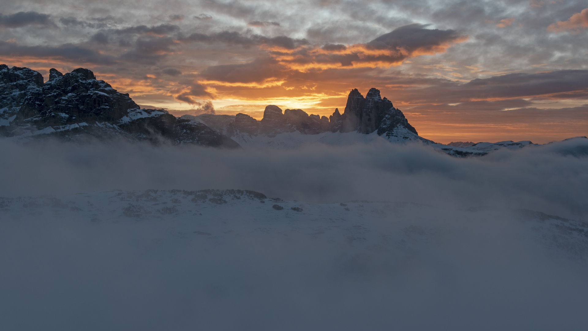 Il risveglio delle 3 Cime