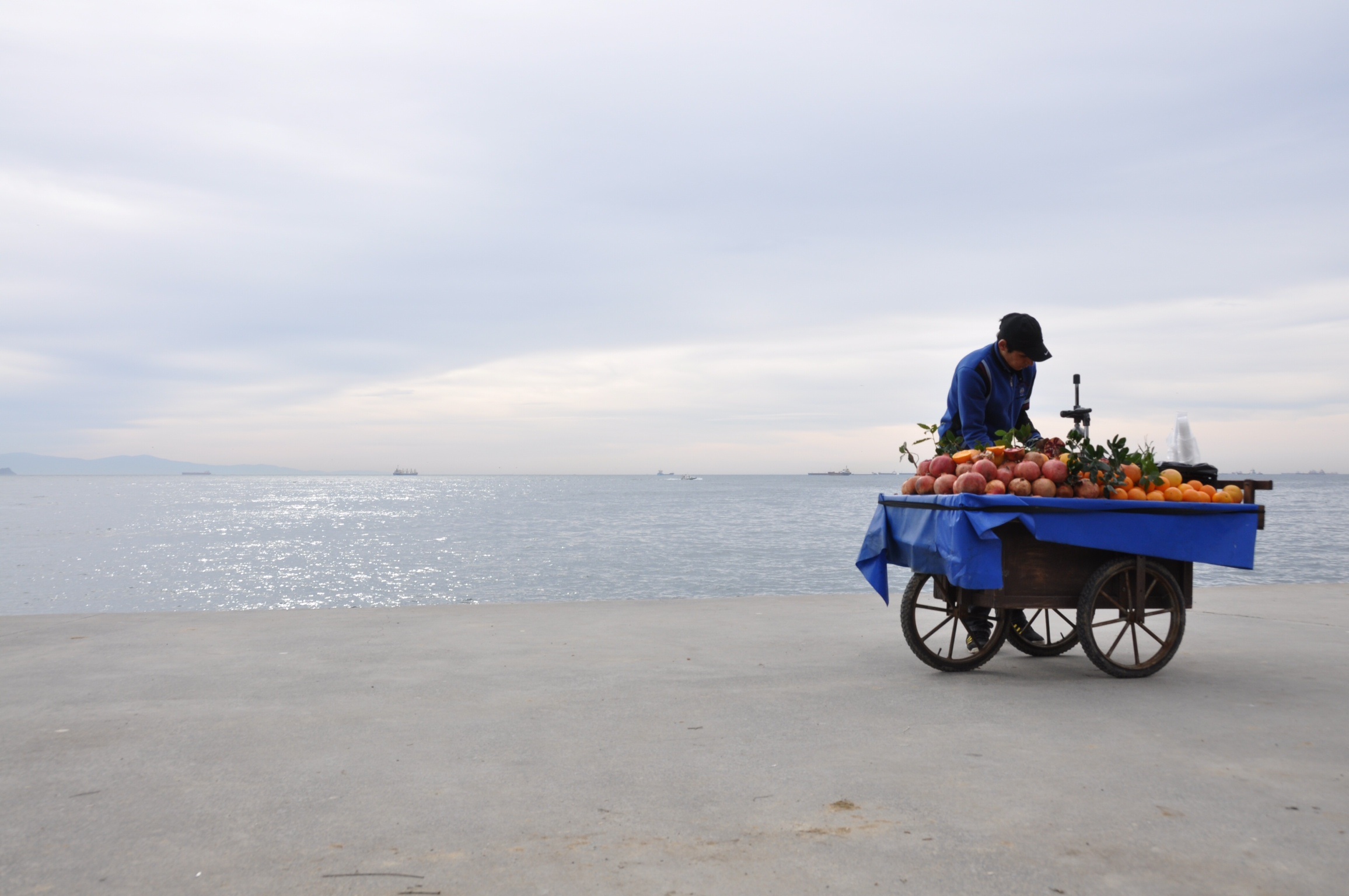 Spremute di melograno al volo