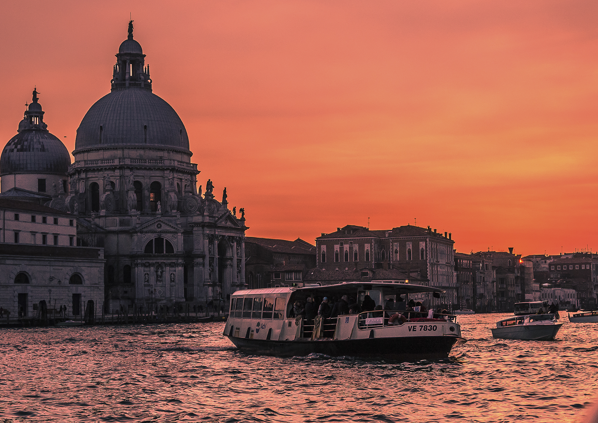 Venezia al tramonto