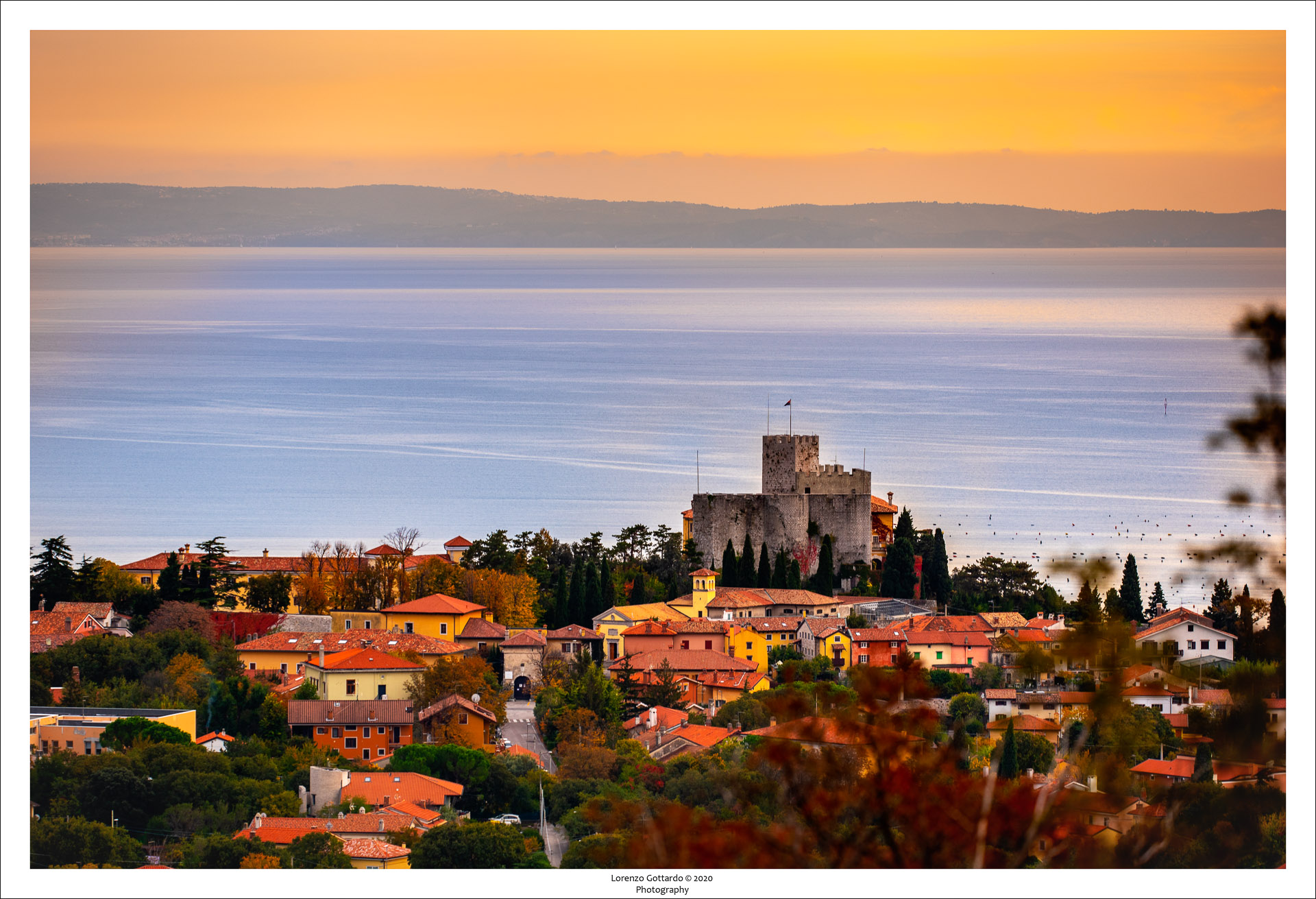 Duino with its beautiful sea