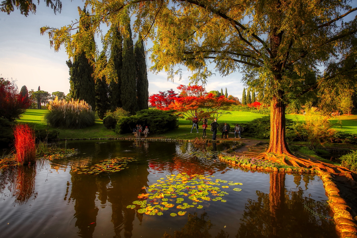 Sigurtà, il parco. Ottobre 2020.