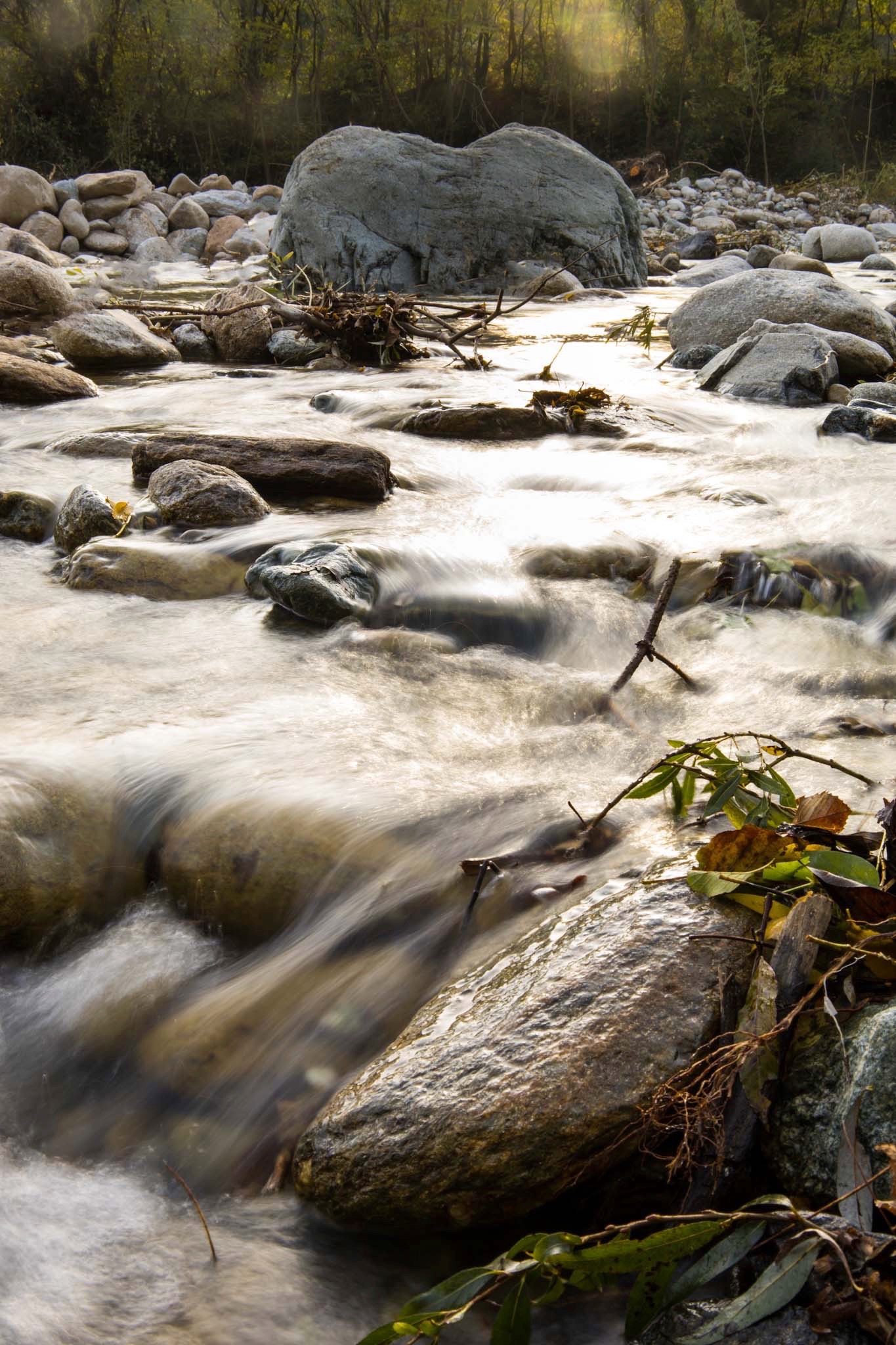 Lenti movimenti d'acqua