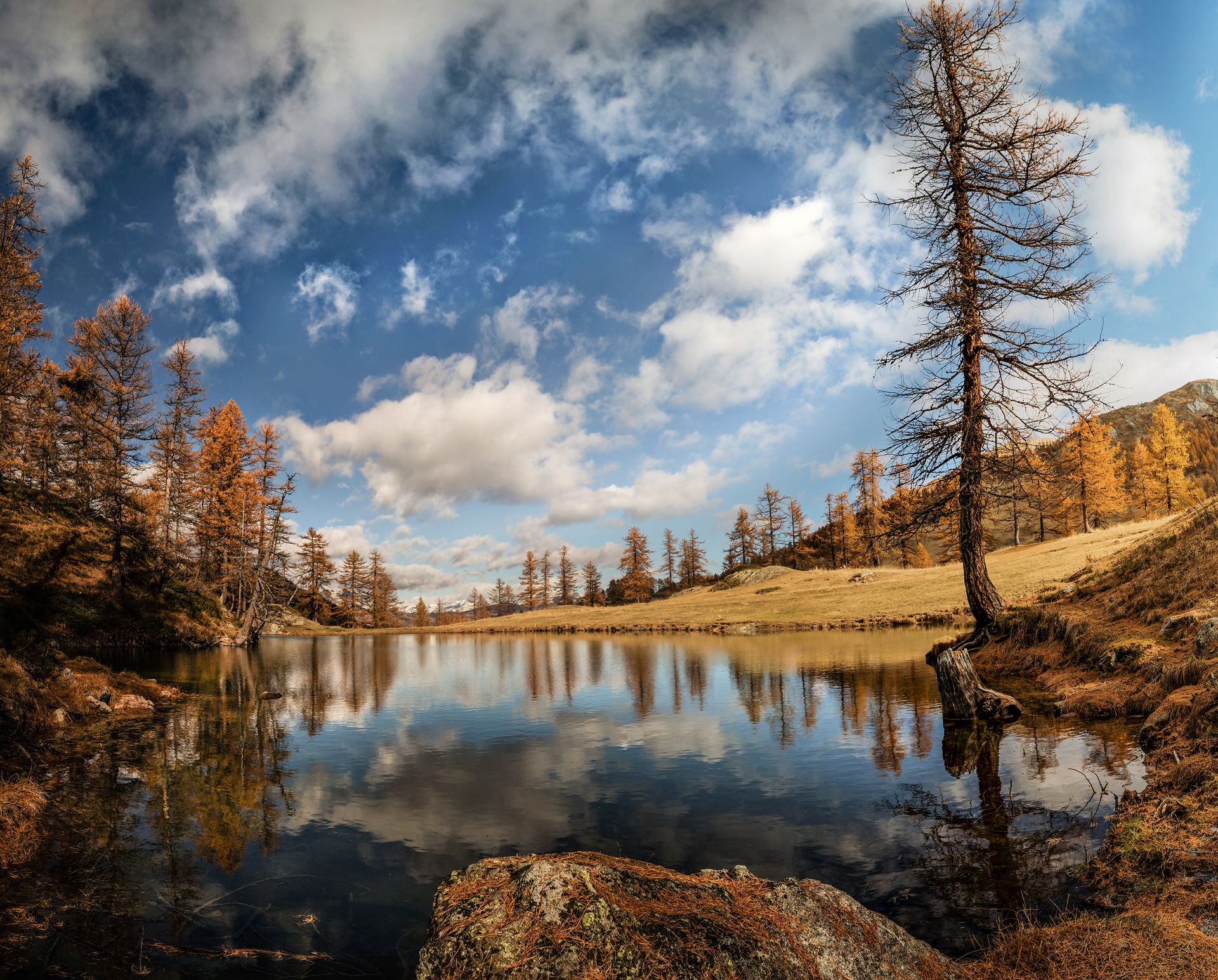 Lake Resile : Maira Valley