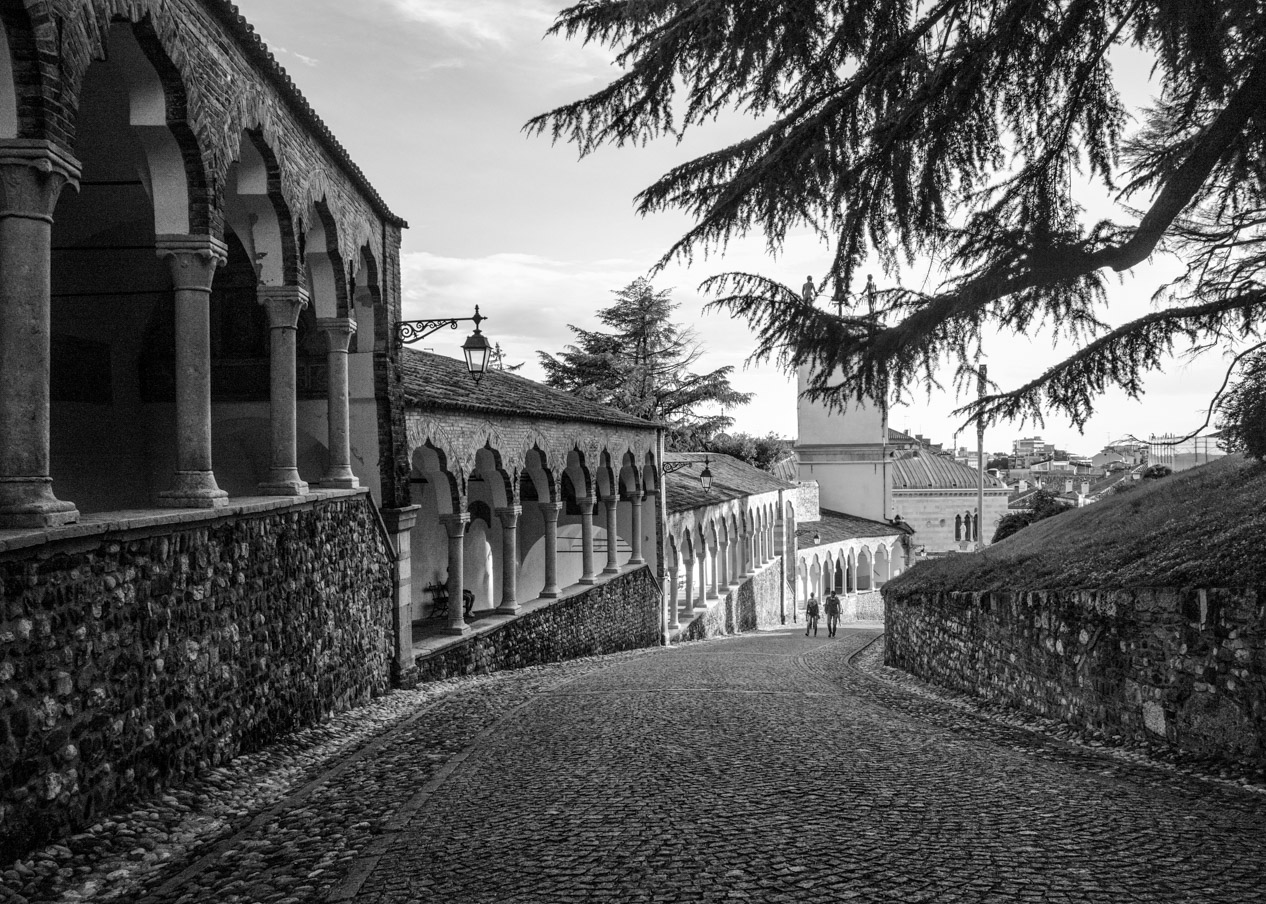 Salita al castello di Udine