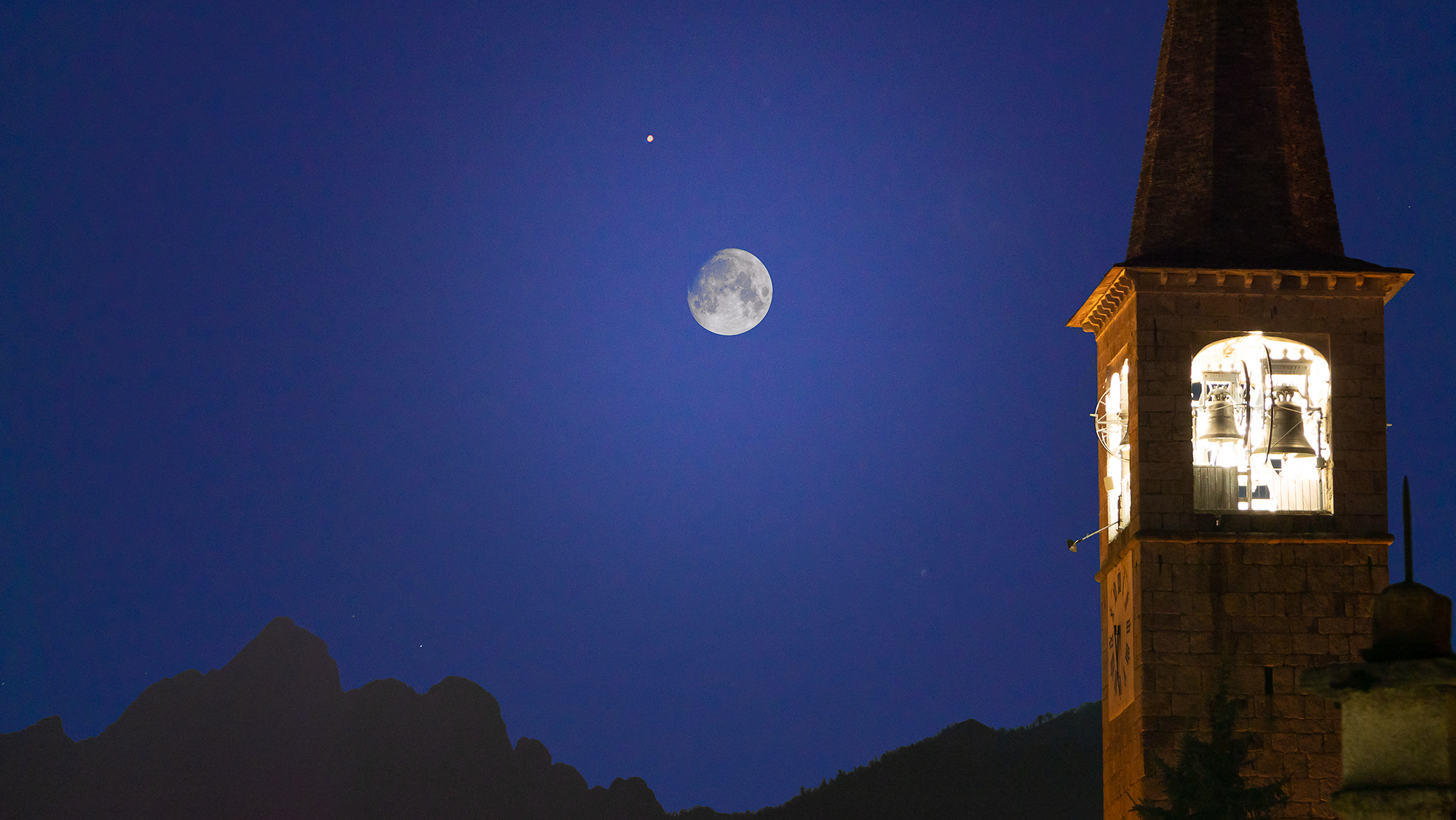 Conjunction Moon Mars