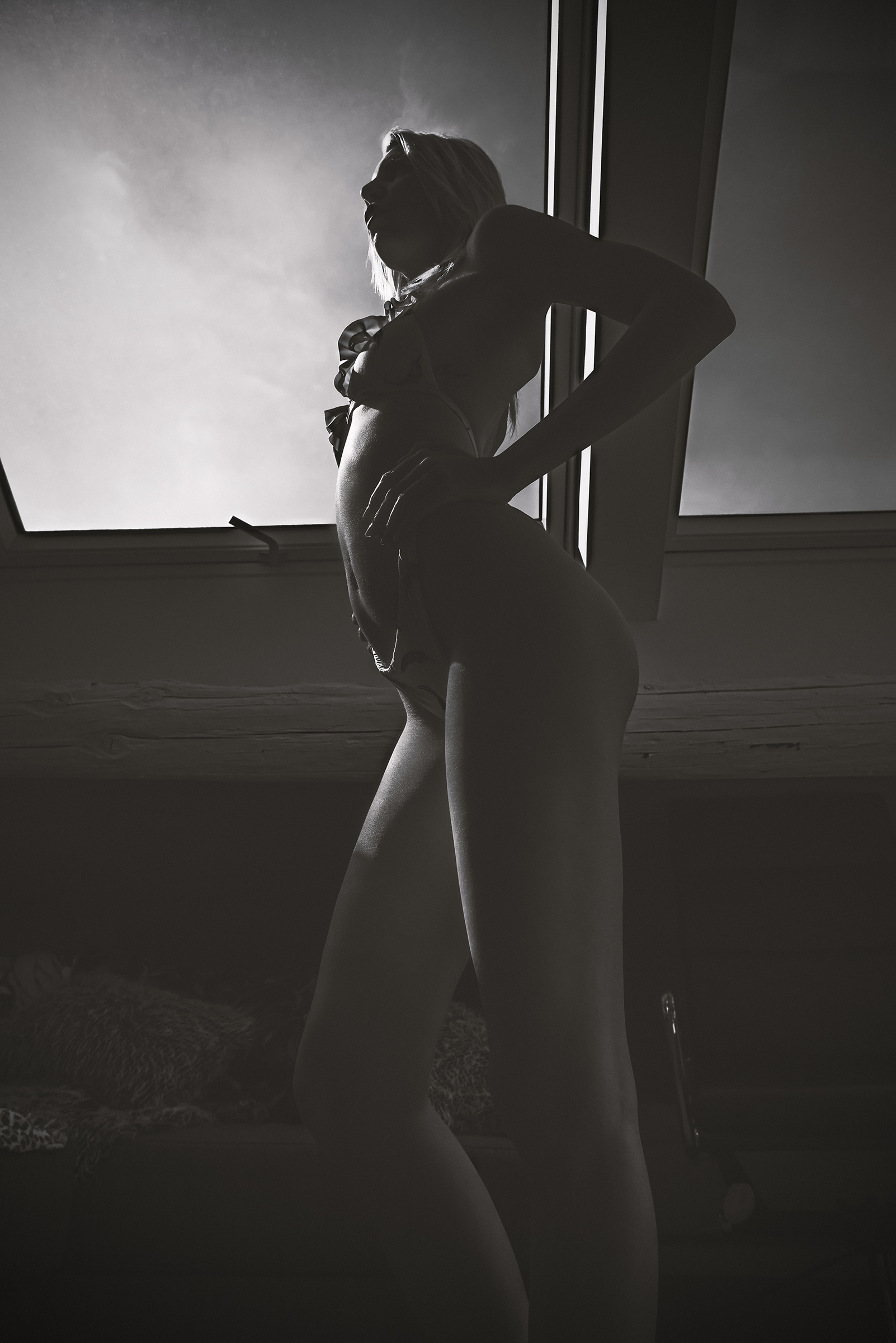 Prova costume, outfit 4, BW 1