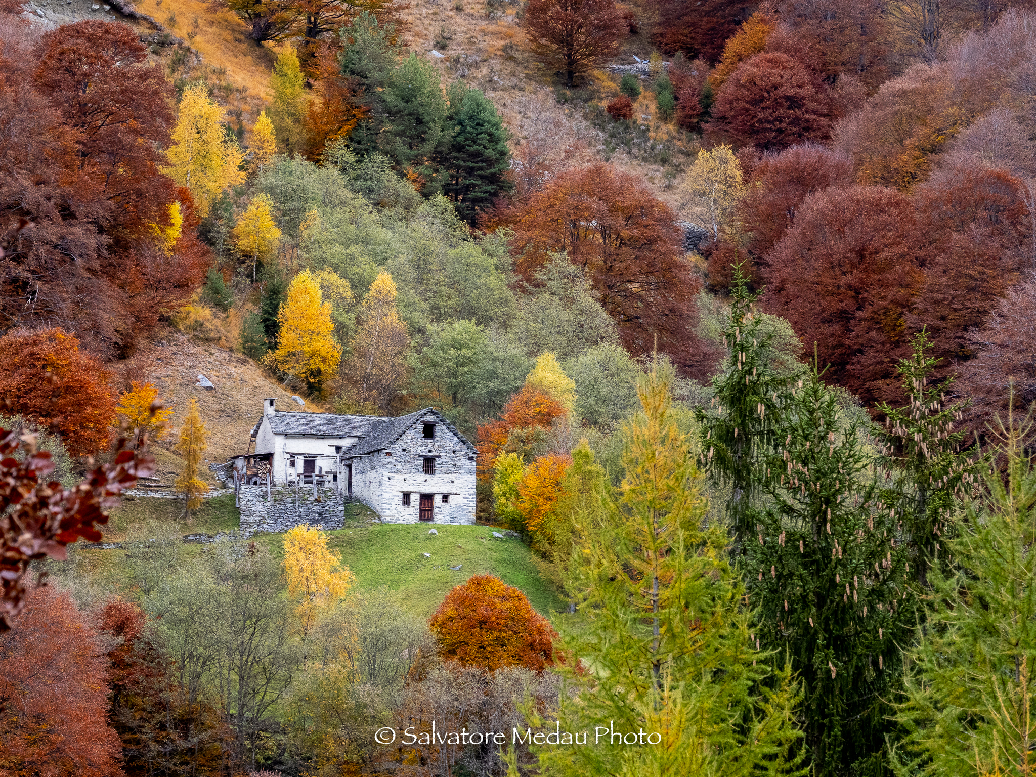 Colori autunnali in Val Vigezzo