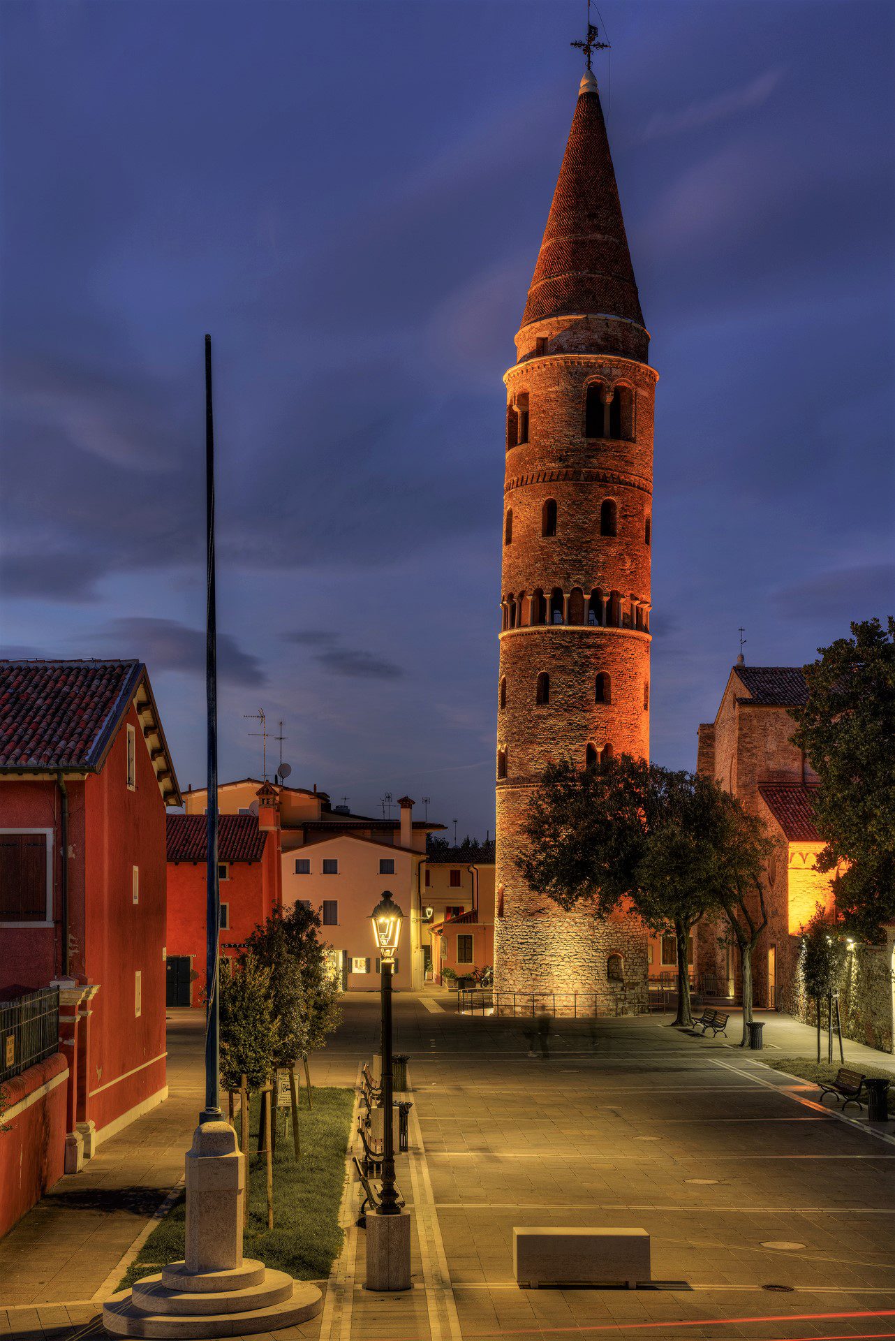 Caorle at blue hour