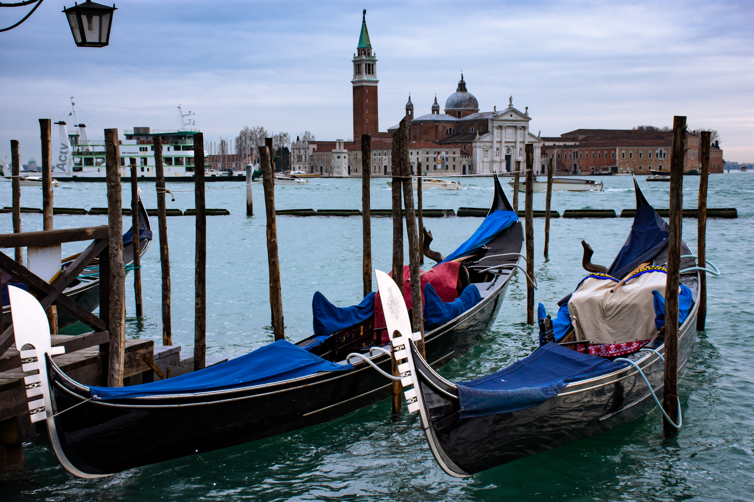 Gondole e Isola di San Giorgio