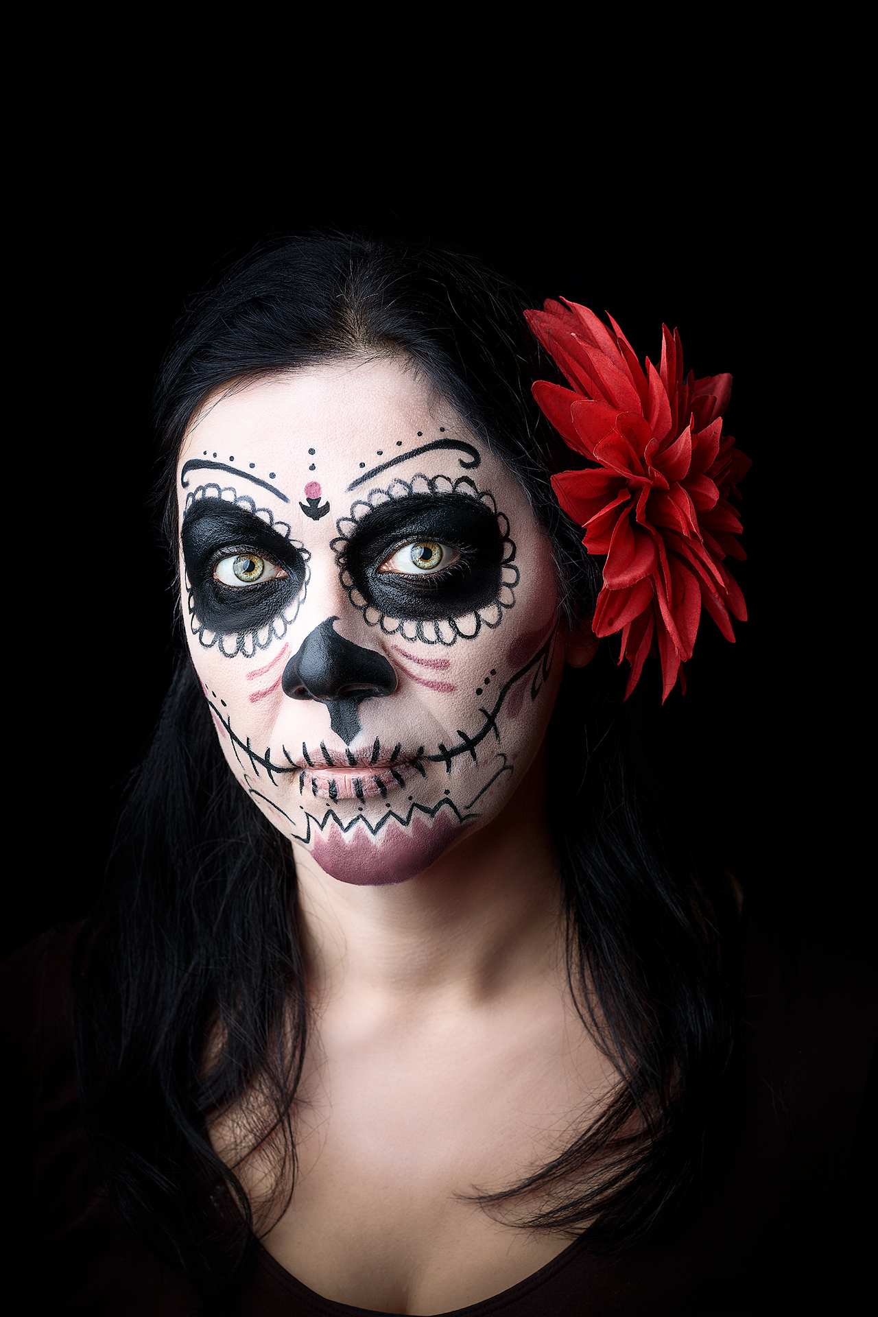 lady dia de los muertos