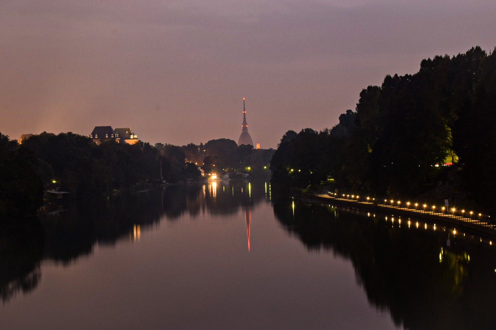 Turin at dawn
