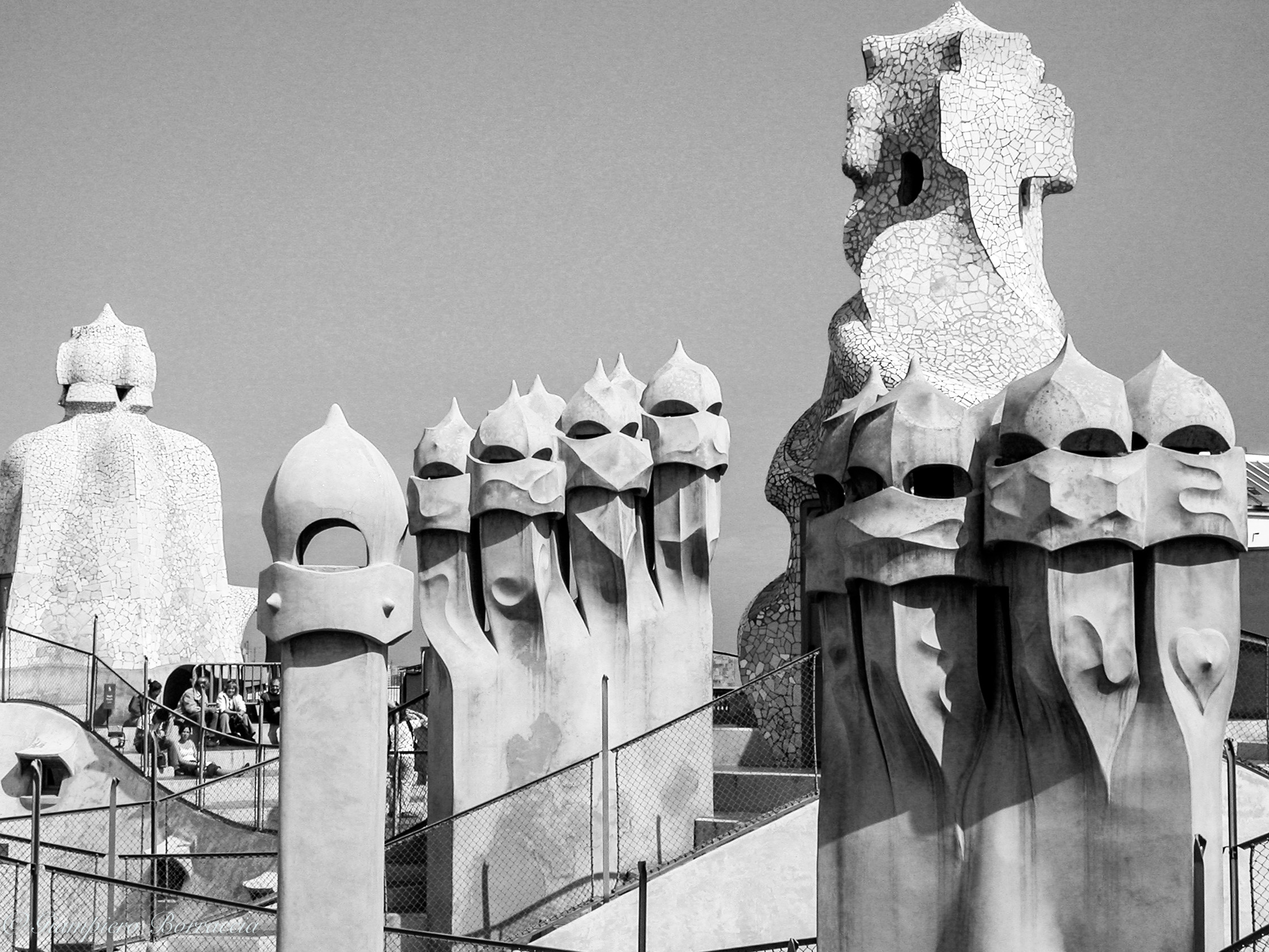 Casa Milà "La Pedrera" by Antoni Gaudi (Bar...