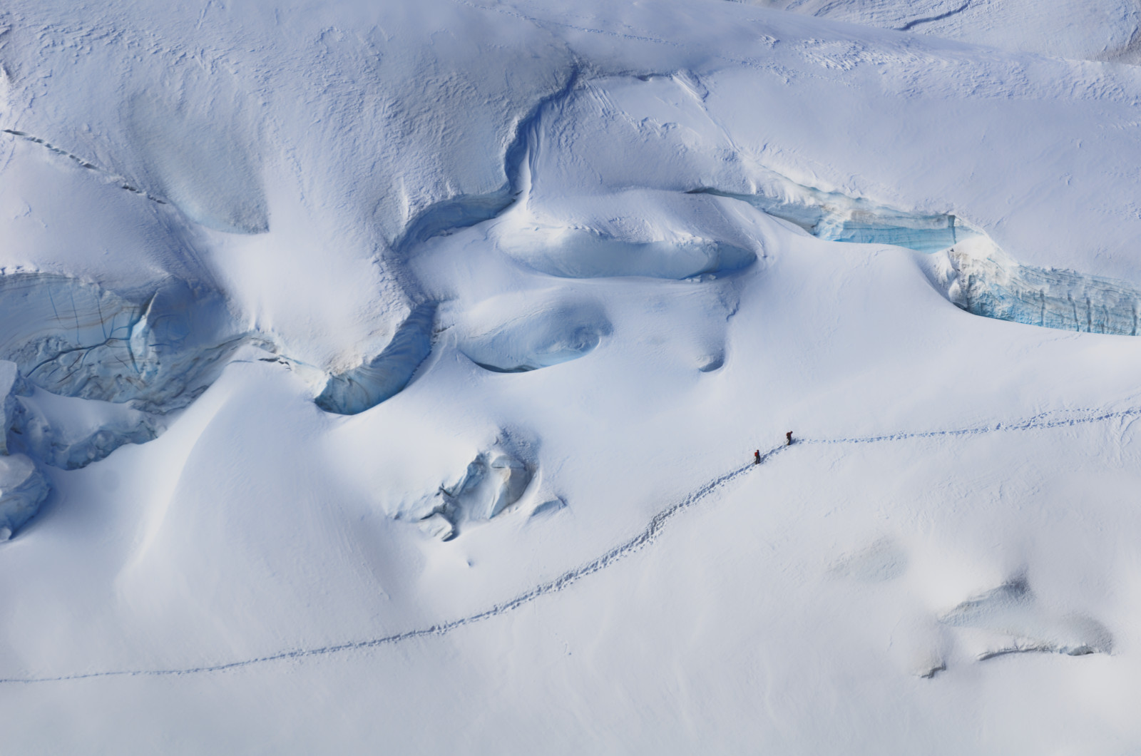 On the way to Mont Blanc du Tacul