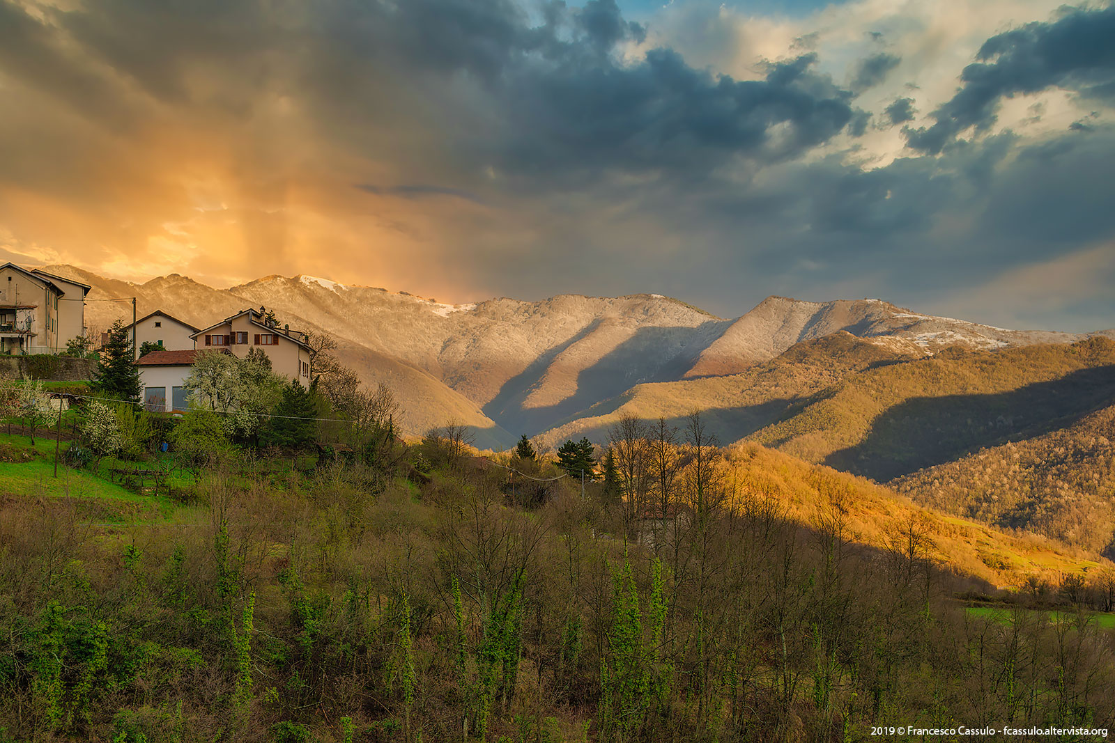 Vobbia Salt - First snowfall 2019