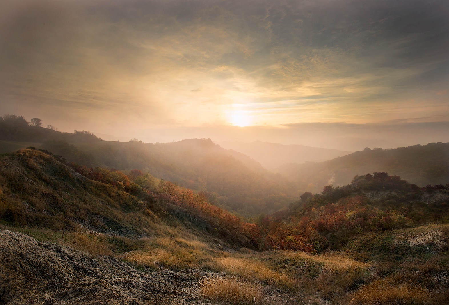 La nebbia  e l'infinito