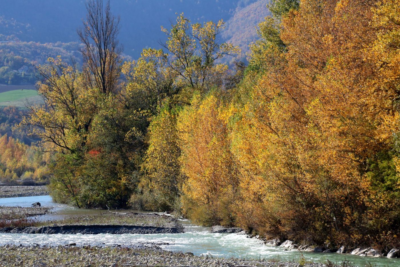Autunno sul fiume