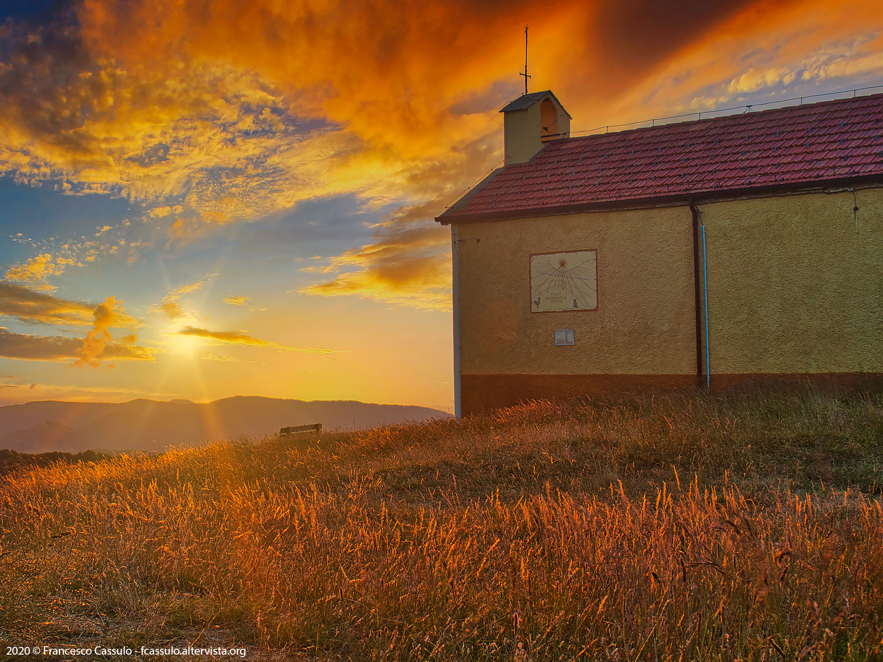 Sunset in high Vol Vobbia (San Fermo)