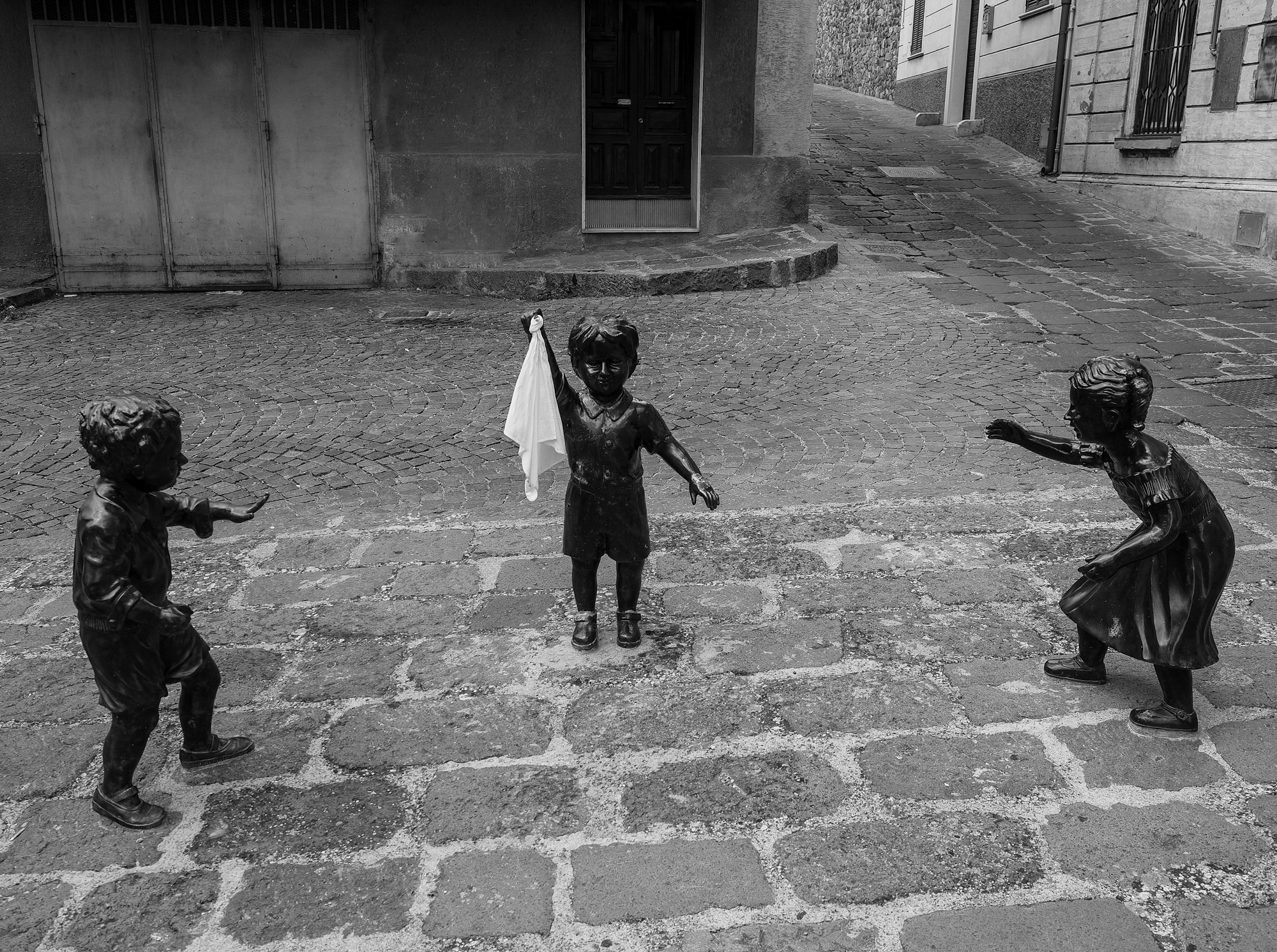 Flag-stealer... handkerchief game