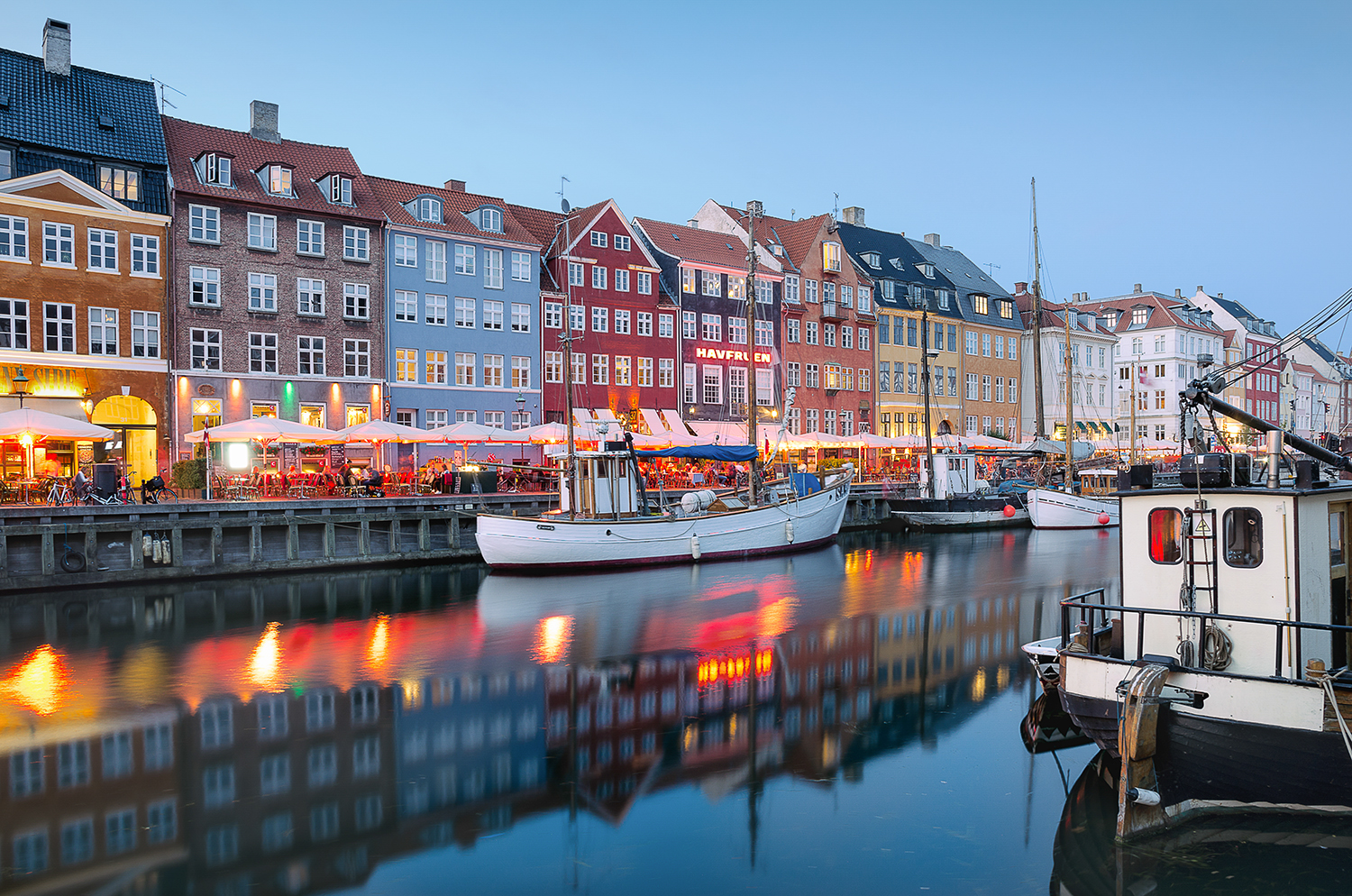 Il porto antico di Copenaghen