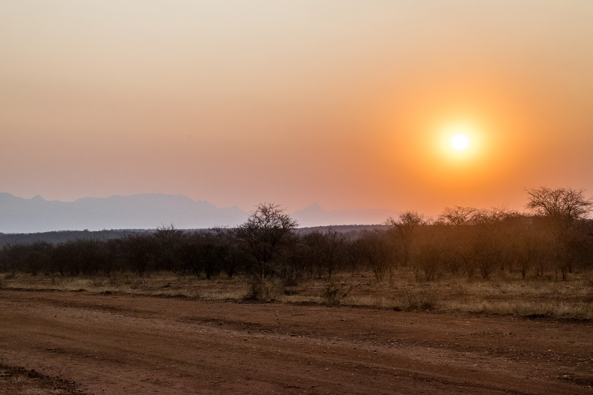 Sfumature di Tramonto Africano