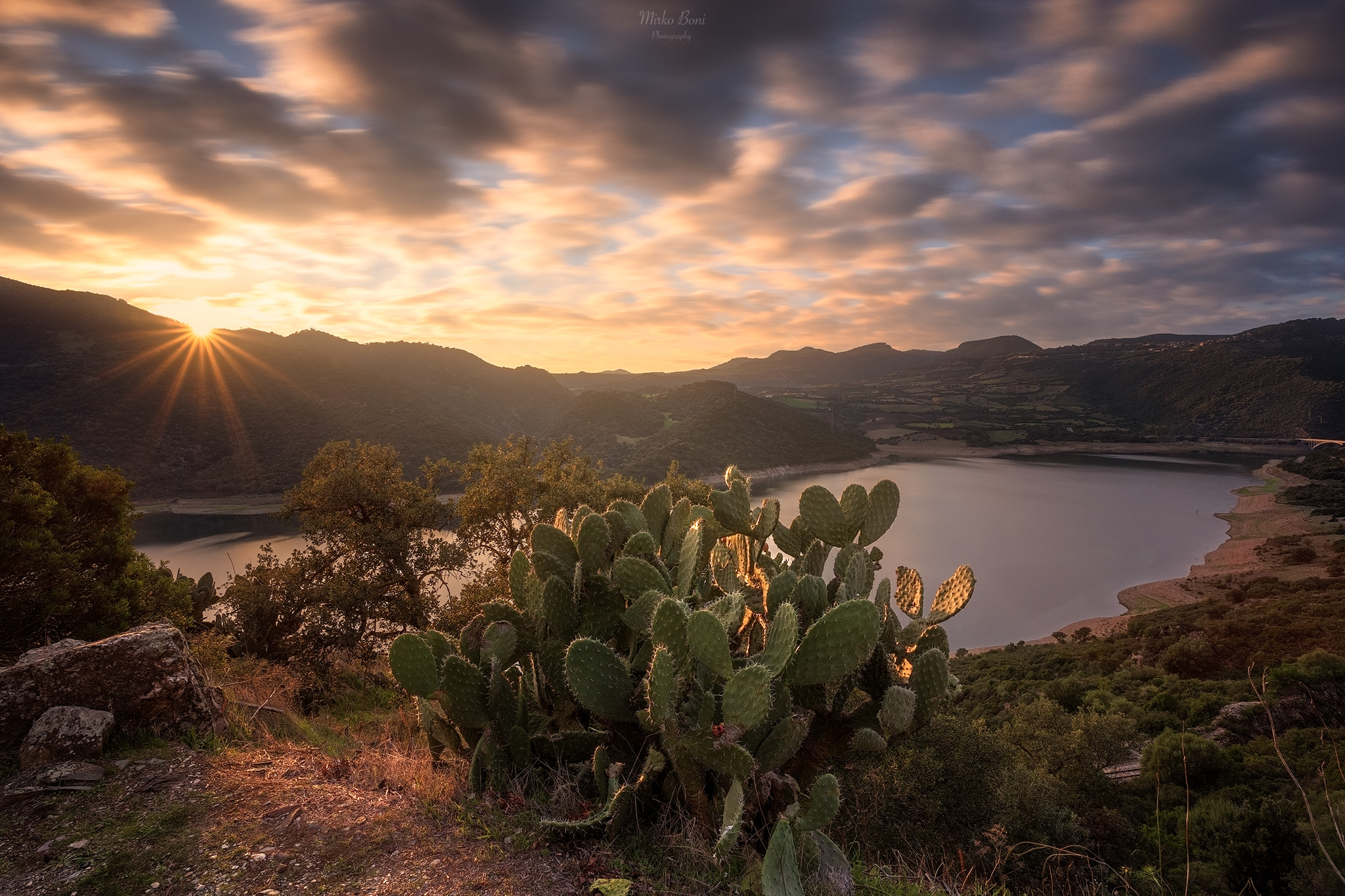 Luci del Sarcidano - Lago basso del Flumendosa