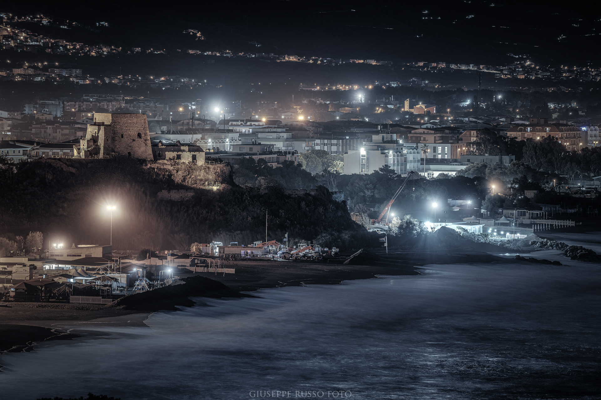 Nightscape of Scalea