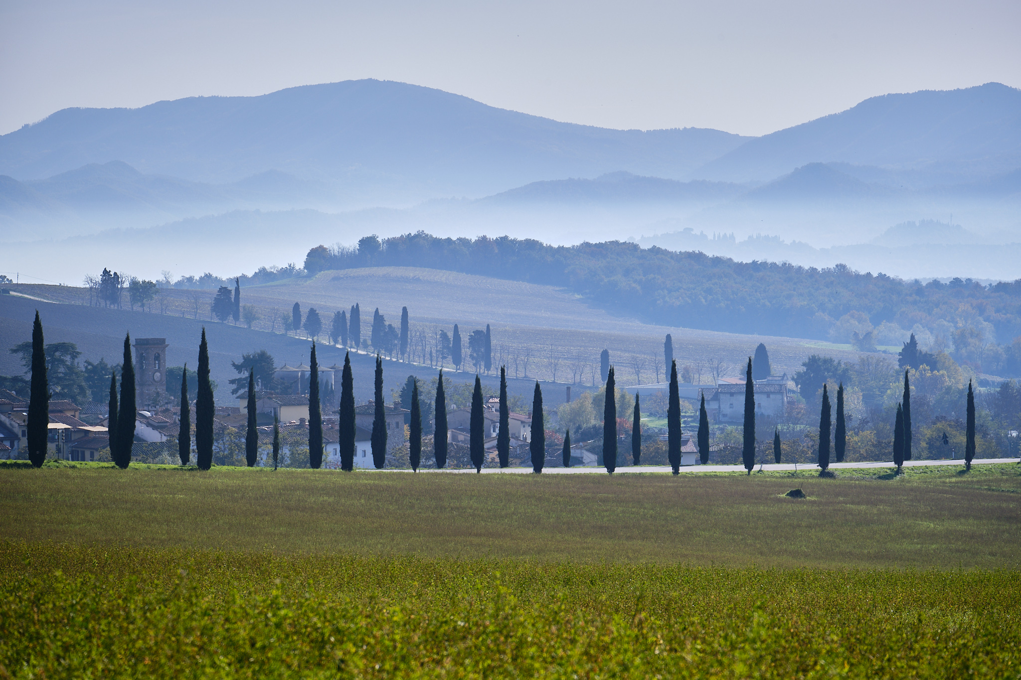 Nebbia sul Mugello
